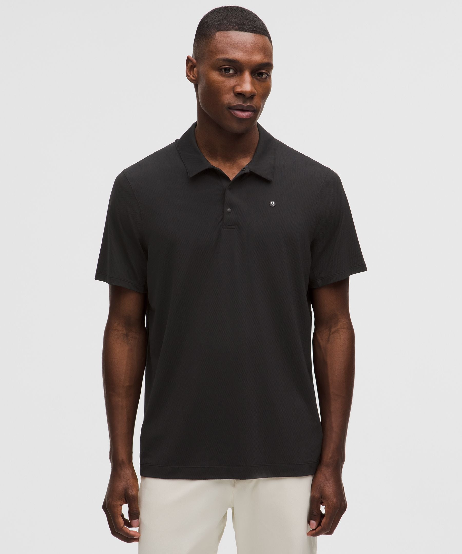 Lululemon Logo Sport Polo Short Sleeve