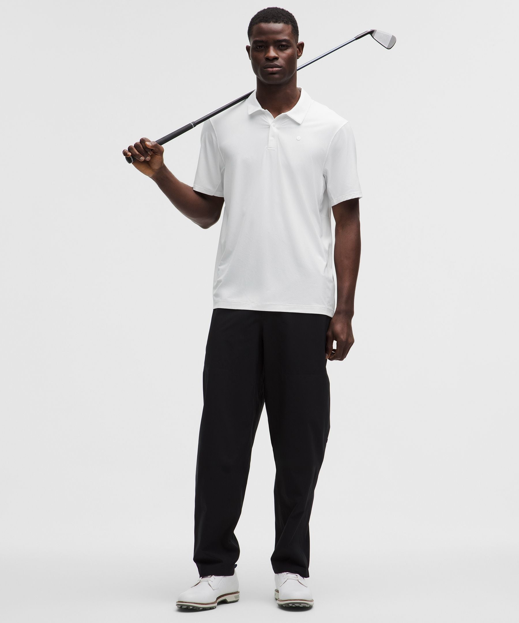Lululemon Logo Sport Polo Short Sleeve