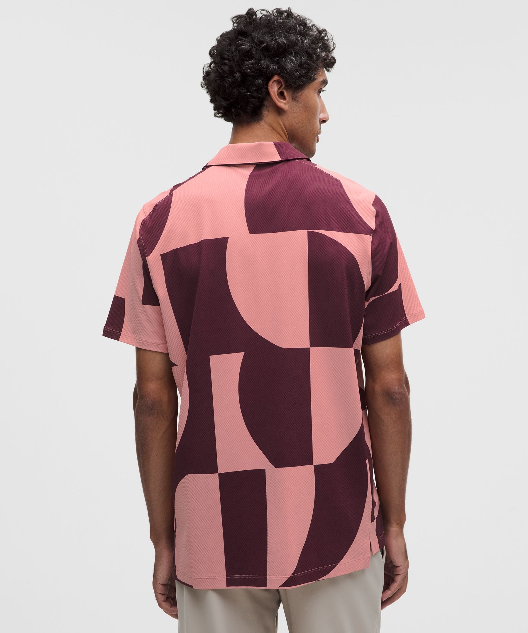 Lululemon Logo Sport Polo Short Sleeve