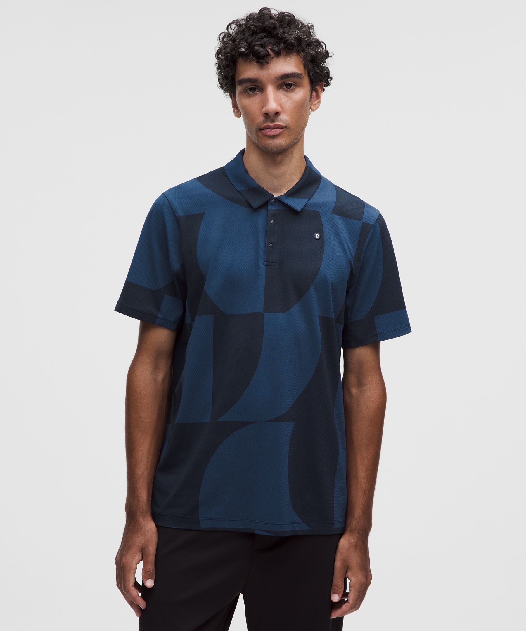 Lululemon Logo Sport Polo Short Sleeve