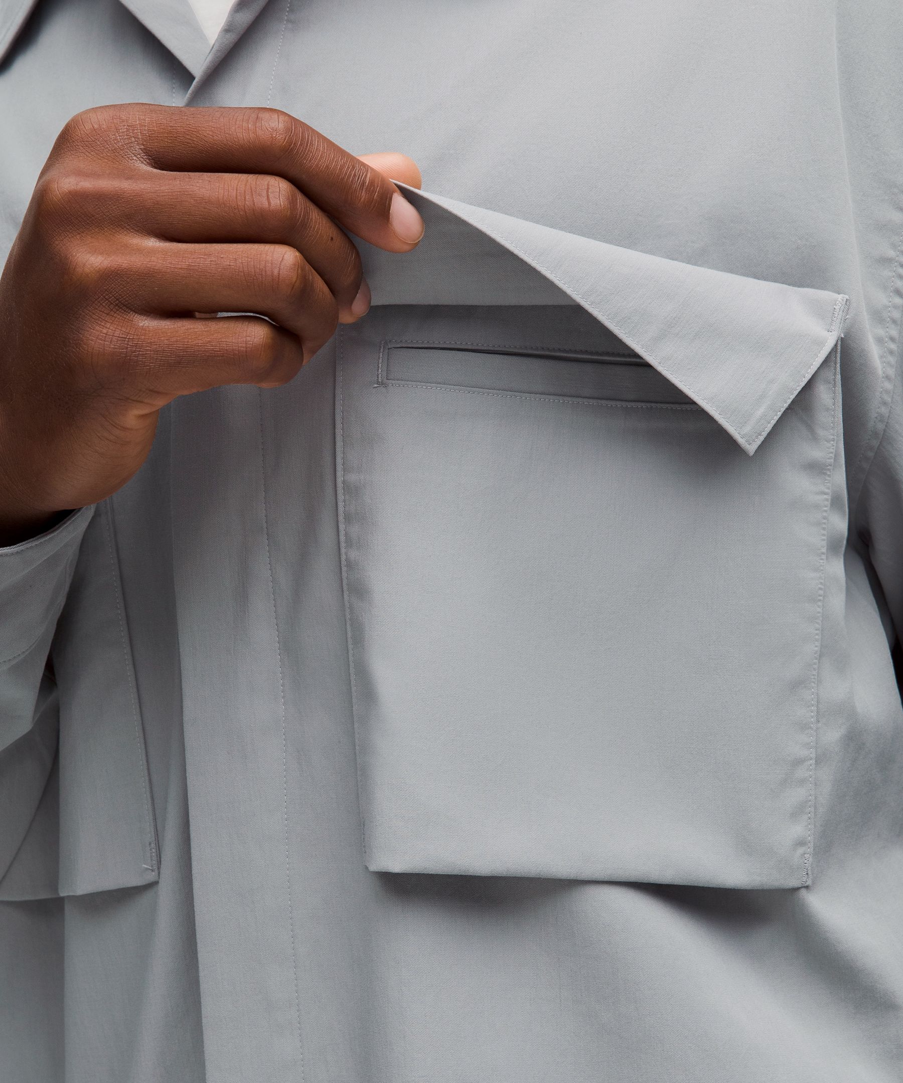 Lululemon Unshaken Long-Sleeve Collared Shirt