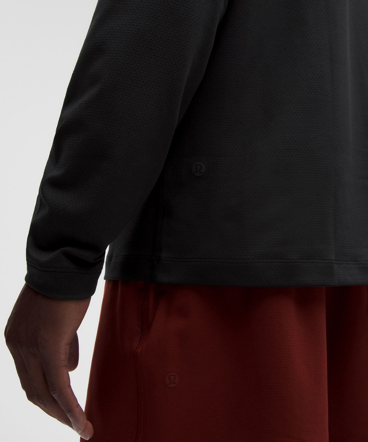 Lululemon Mesh Soft Jersey Half Zip