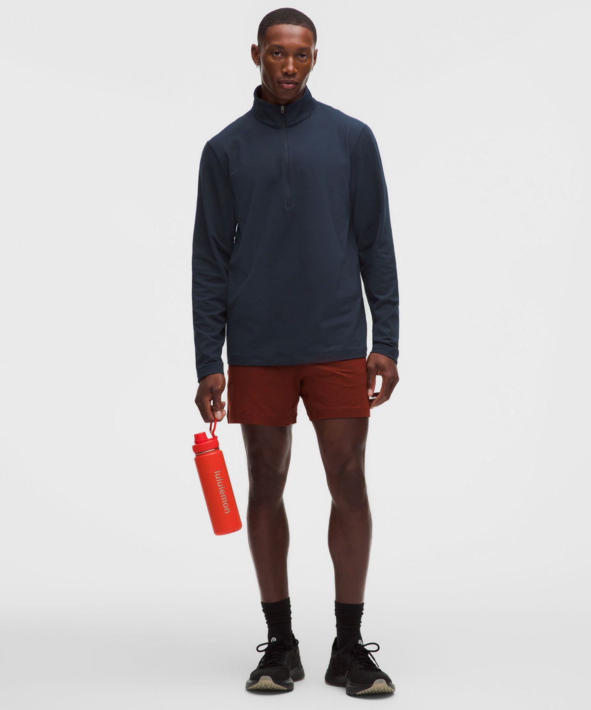 Lululemon Mesh Soft Jersey Half Zip