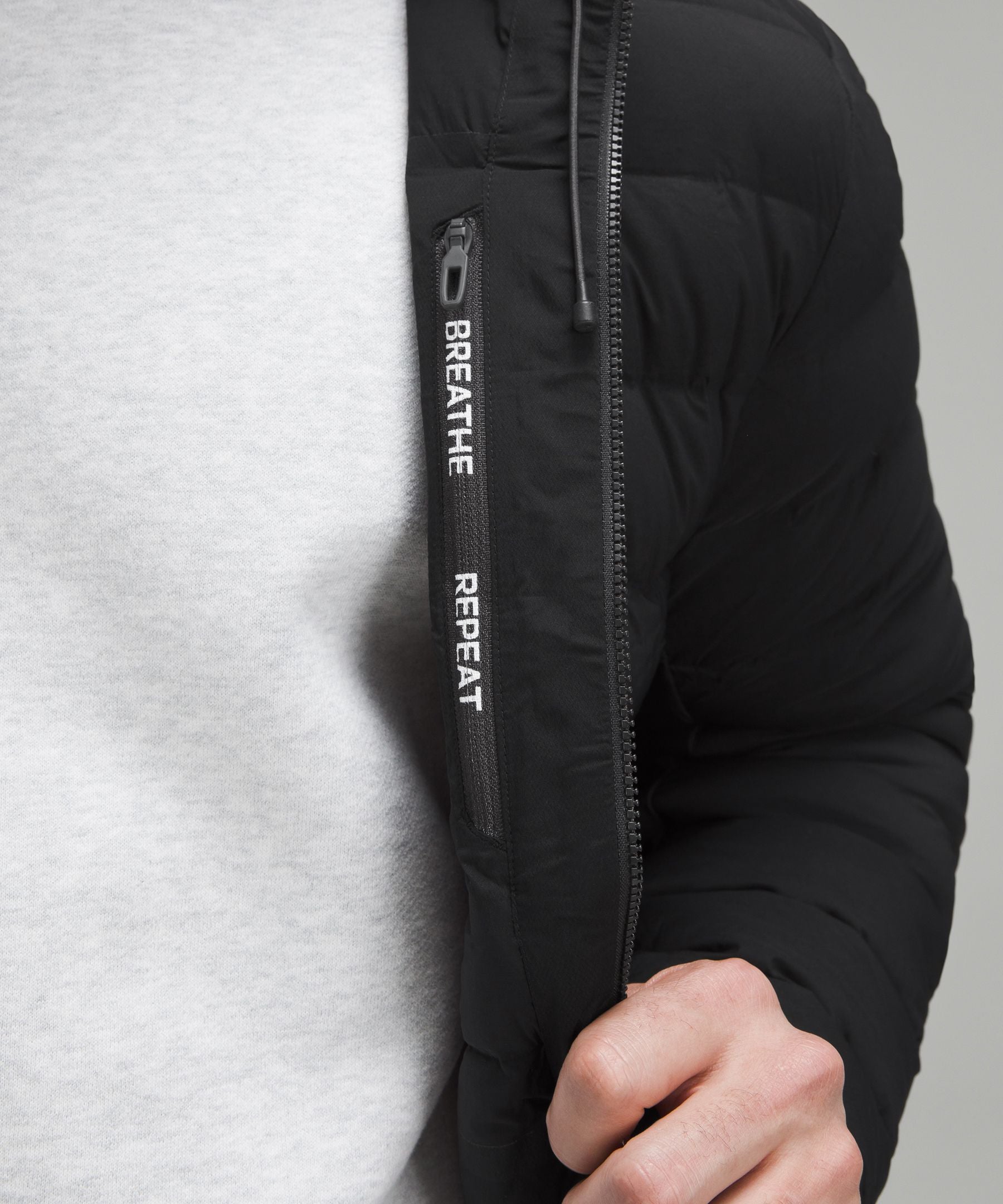 Lululemon Navigation Stretch Down Hoodie