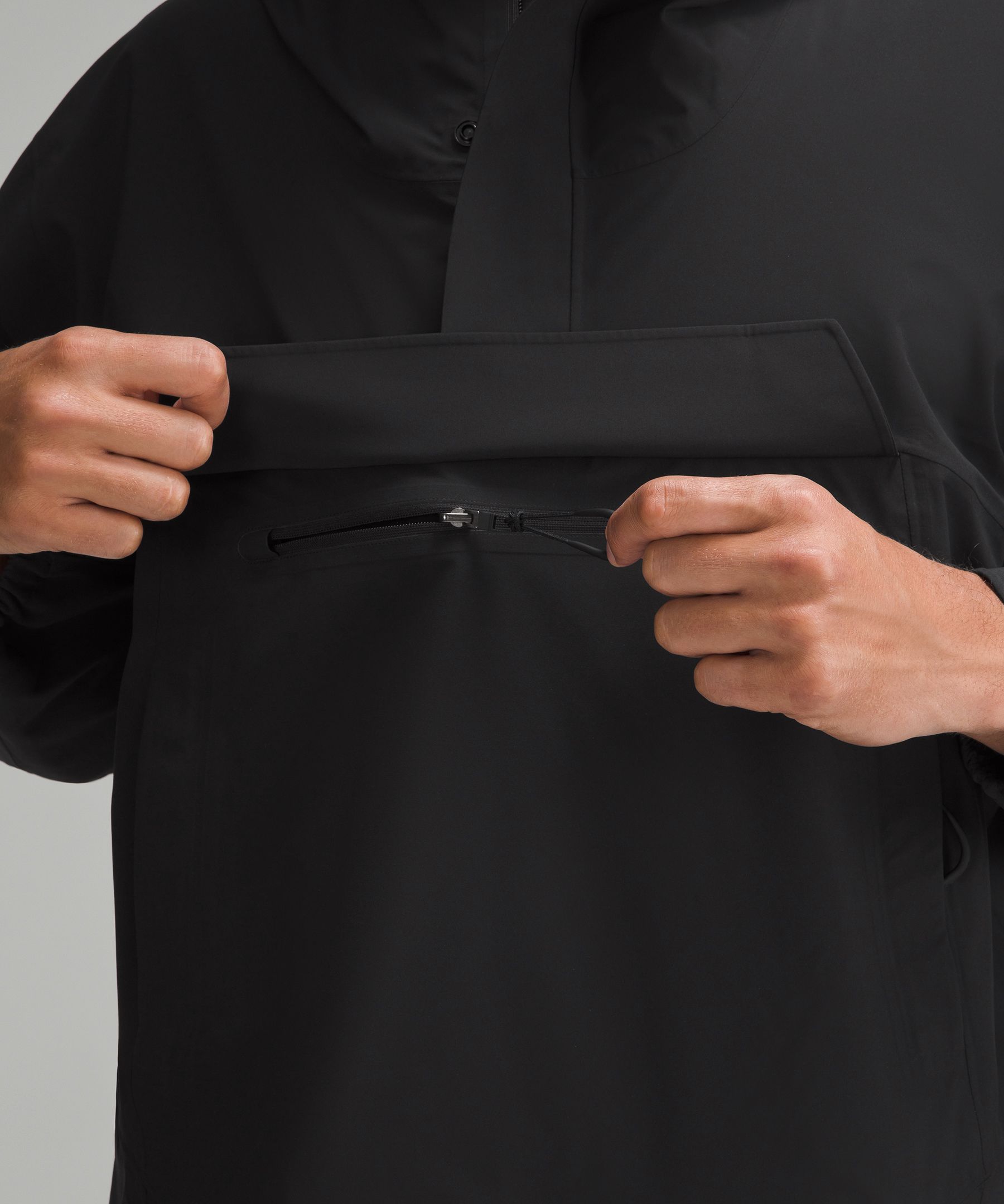 Lululemon Men's Seated-Fit Packable Rain Poncho