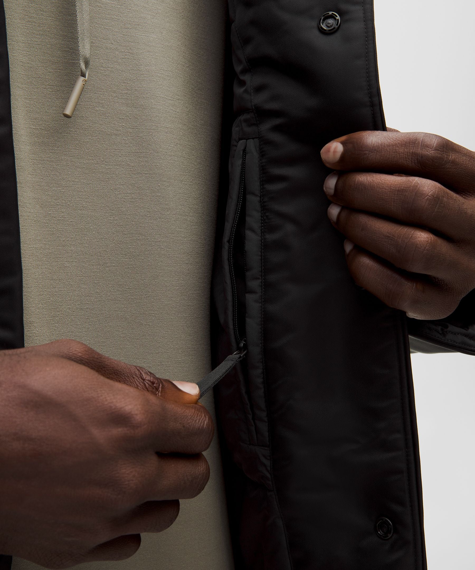 Lululemon Snap-Front Insulated Hooded Jacket