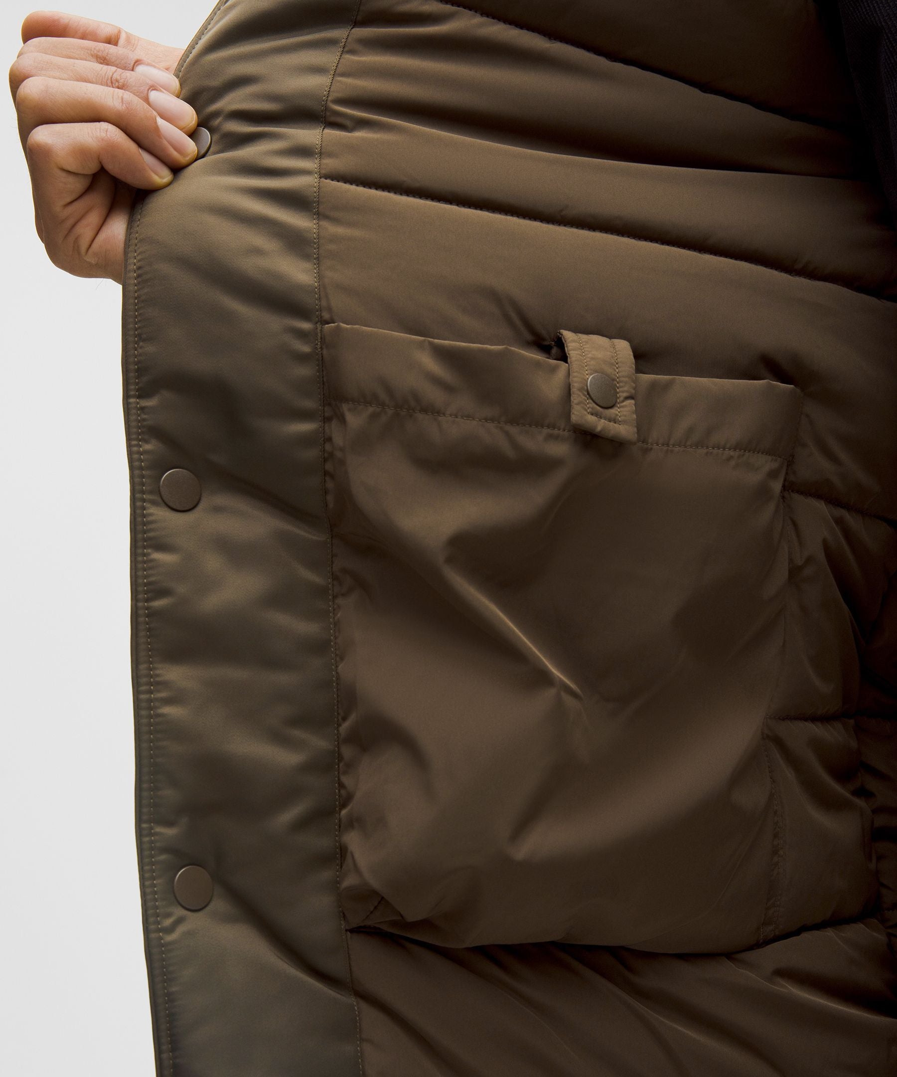 Lululemon Snap-Front Insulated Hooded Jacket