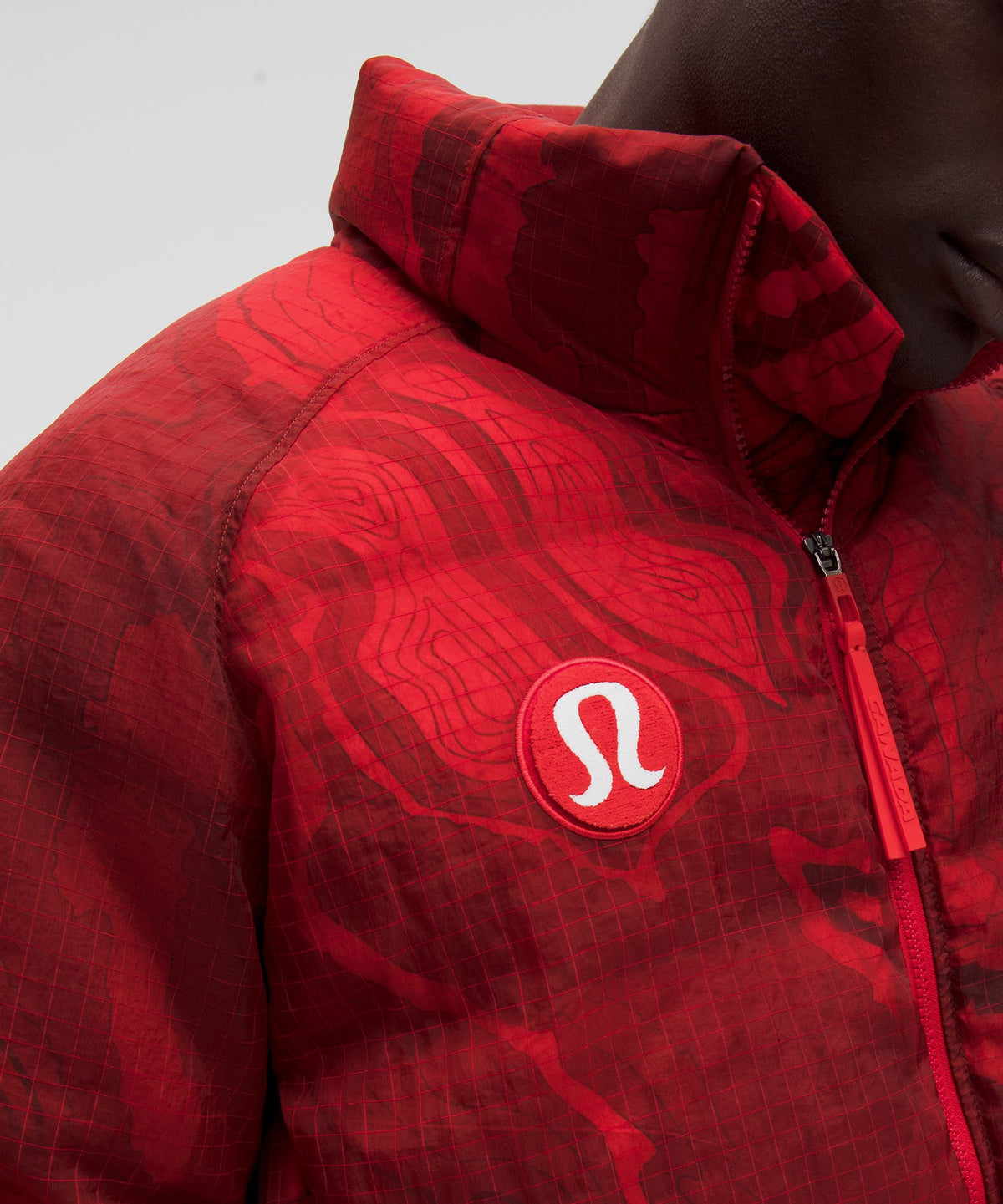 Lululemon Team Canada Men's Wunder Puff Translucent 600-Down-Fill Jacket *COC Logo