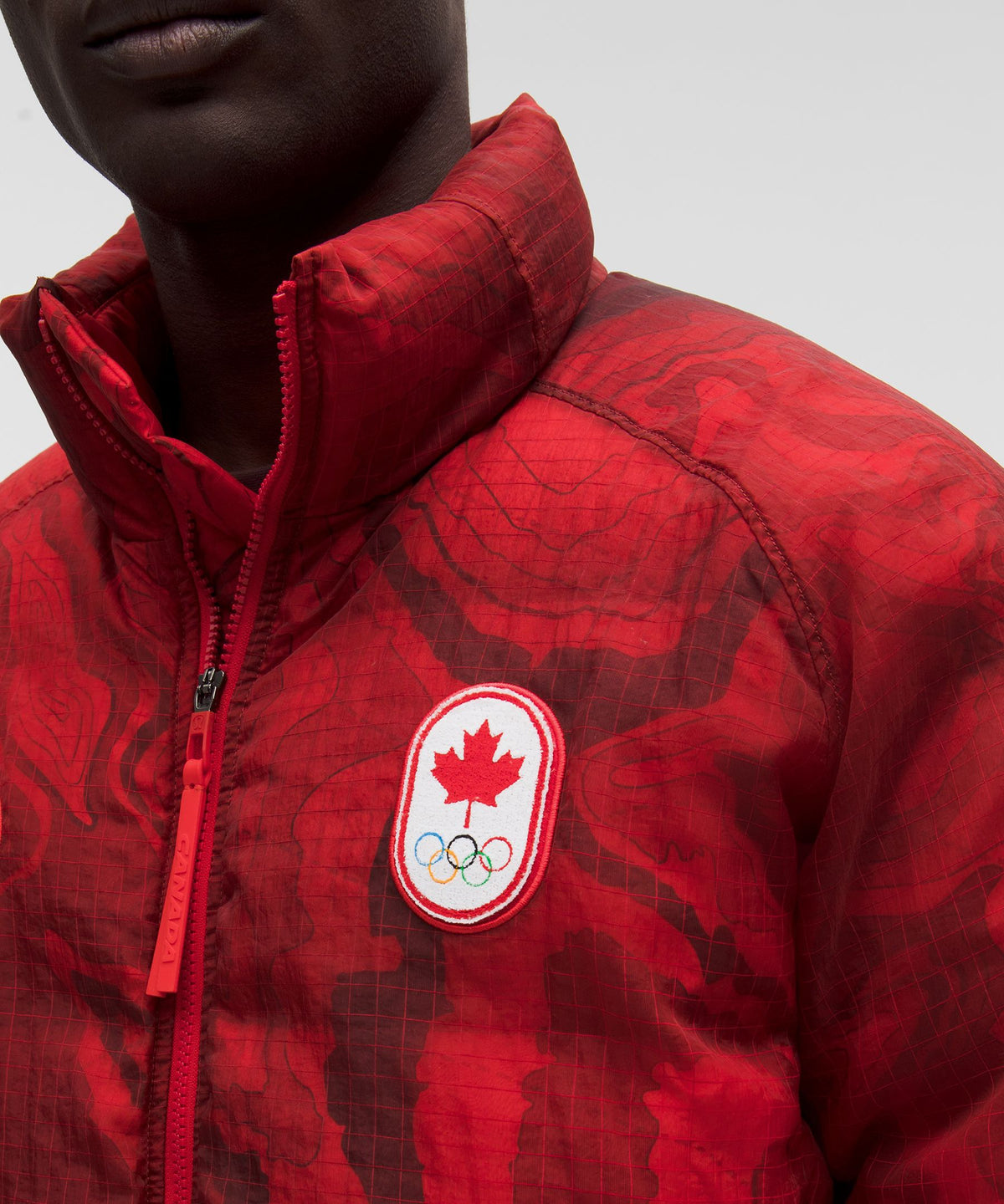 Lululemon Team Canada Men's Wunder Puff Translucent 600-Down-Fill Jacket *COC Logo