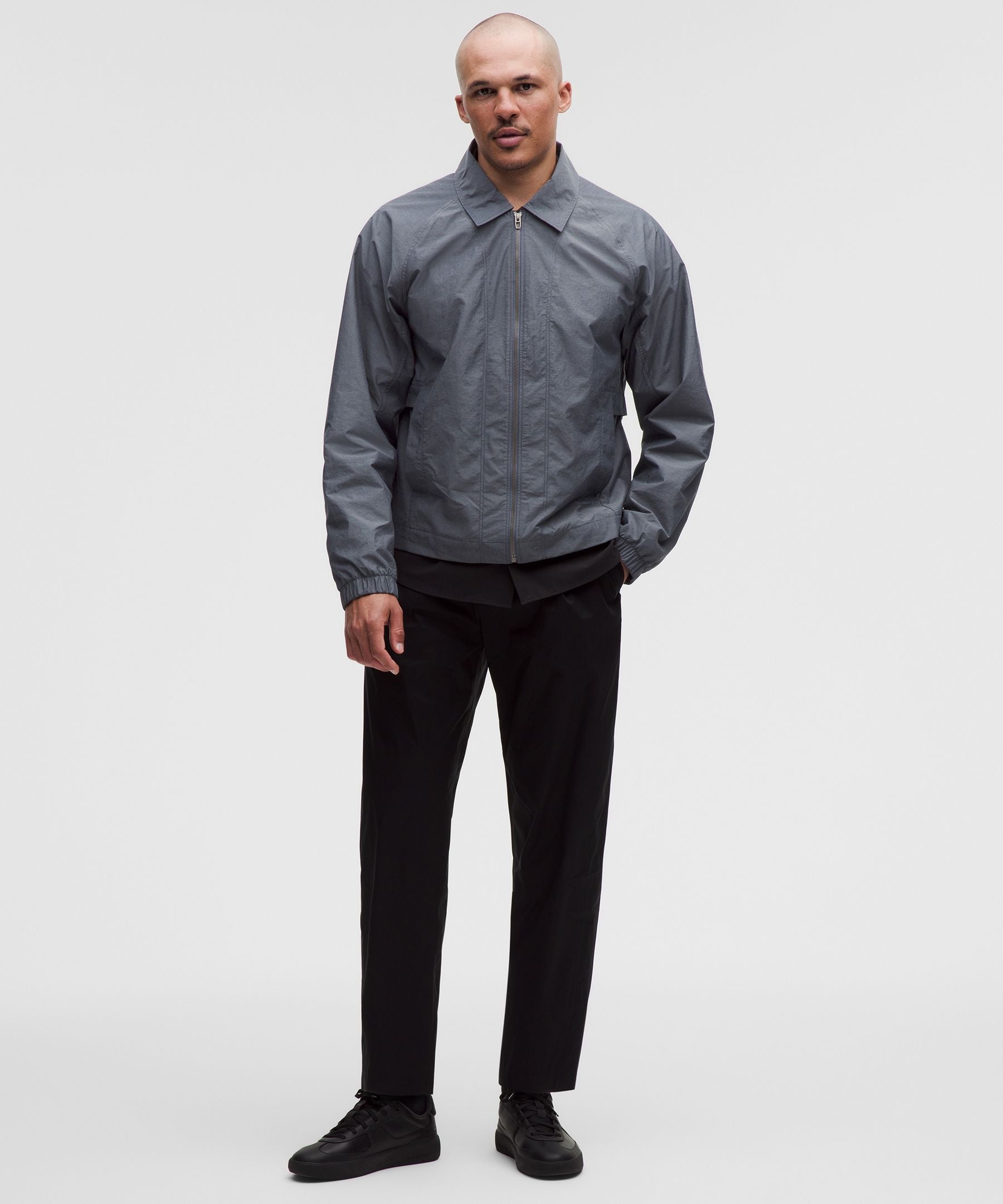 Lululemon Cotton-Blend Collared Jacket