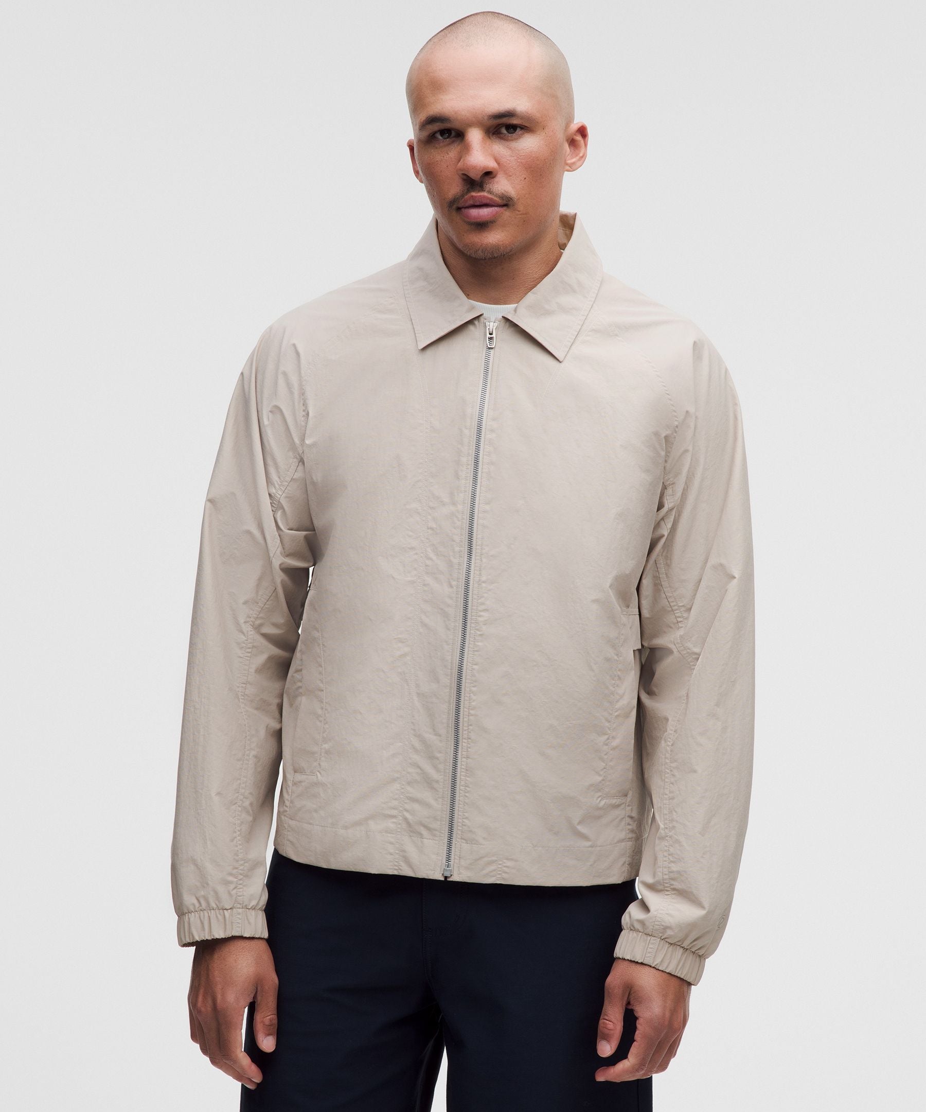 Lululemon Cotton-Blend Collared Jacket