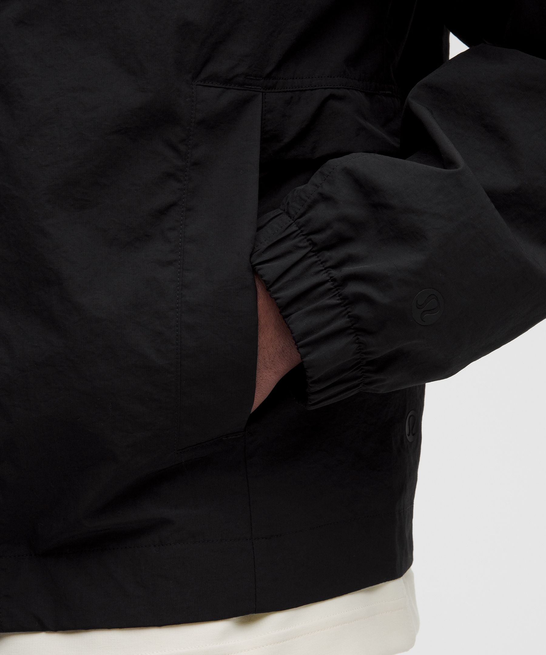 Lululemon Cotton-Blend Collared Jacket