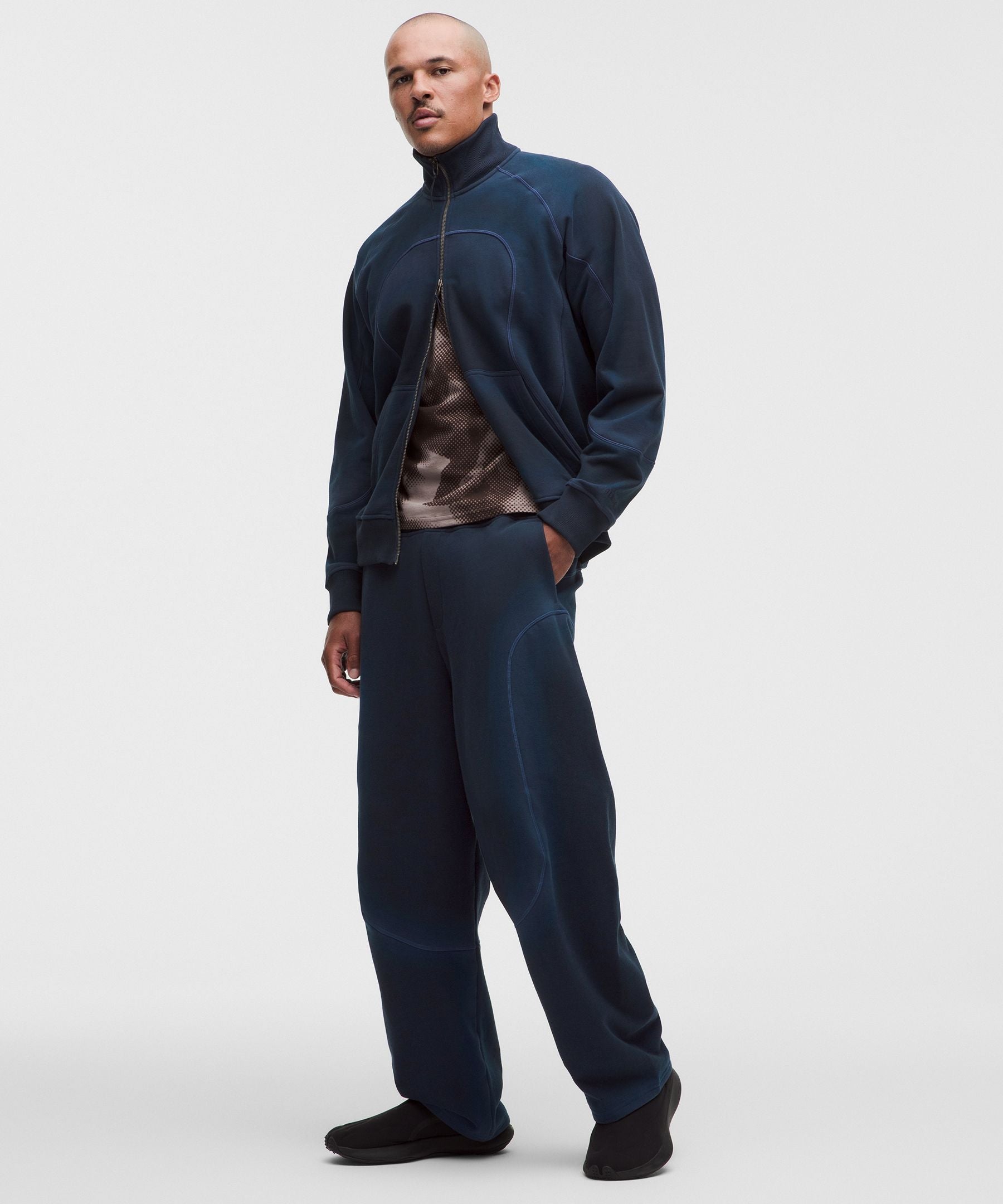 Lululemon Faded French Terry Barrel-Leg Pant *SLNSH Collection
