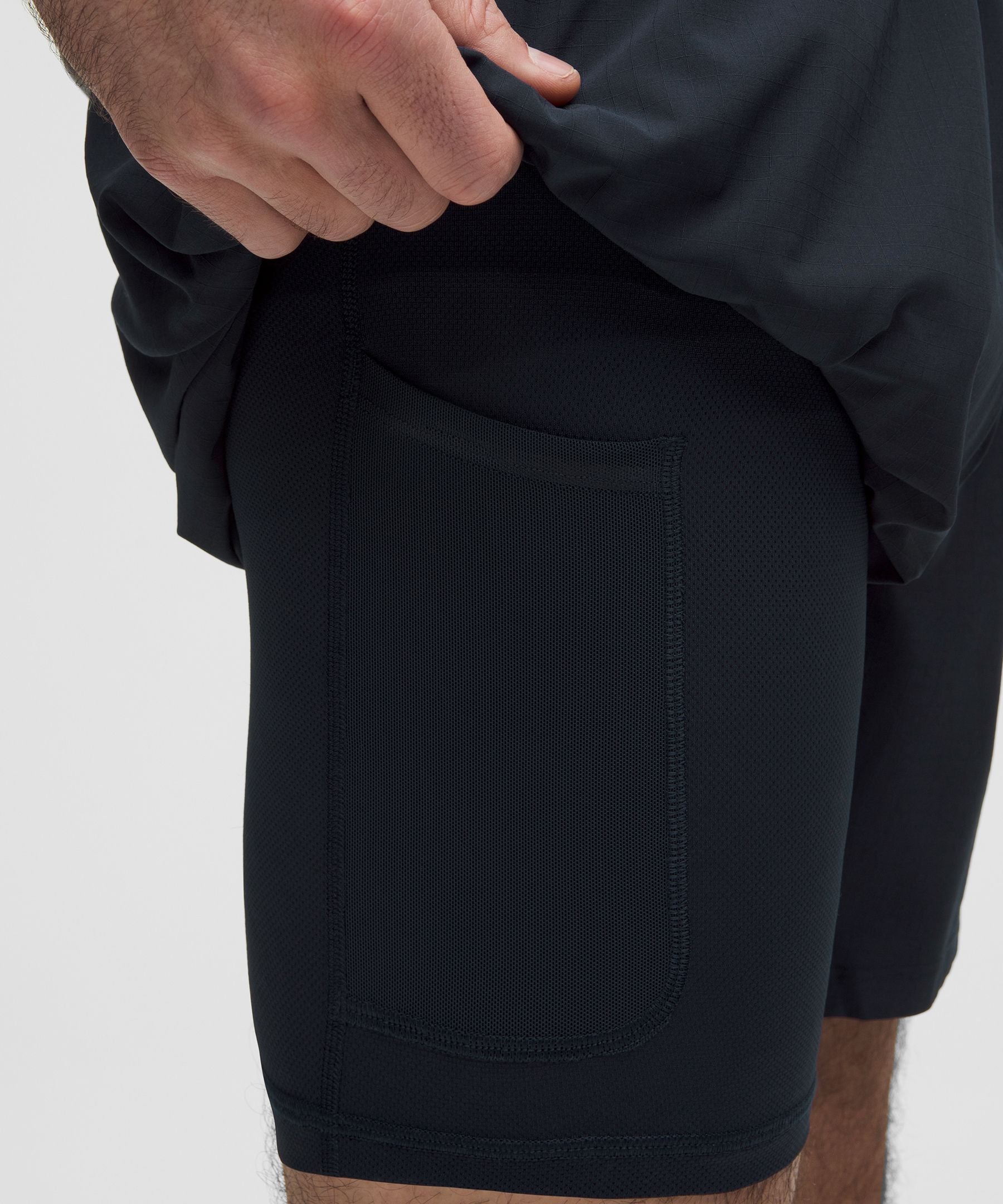 Lululemon Mile Maker Ripstop Lined Short 6"