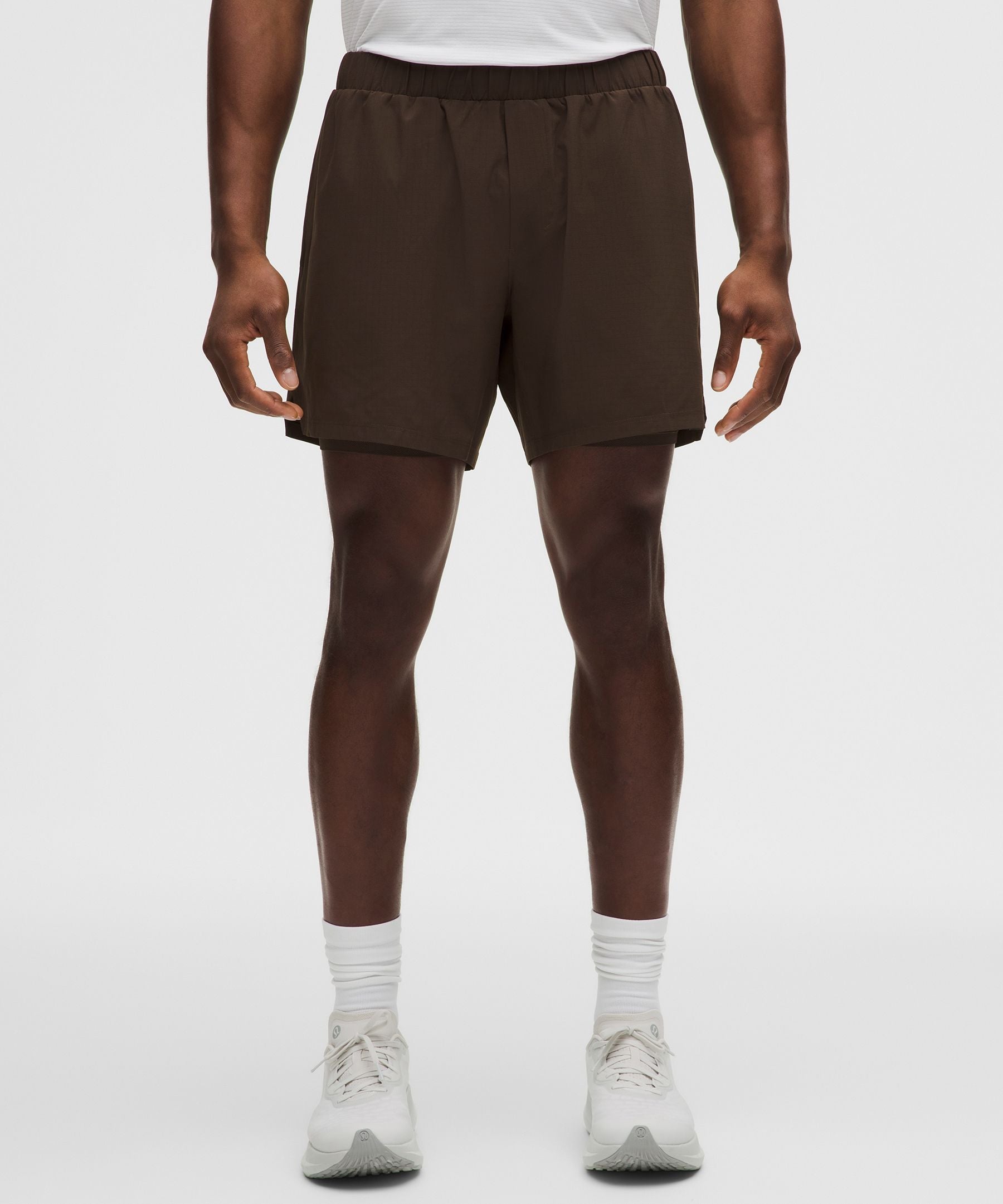 Lululemon Mile Maker Ripstop Lined Short 6"