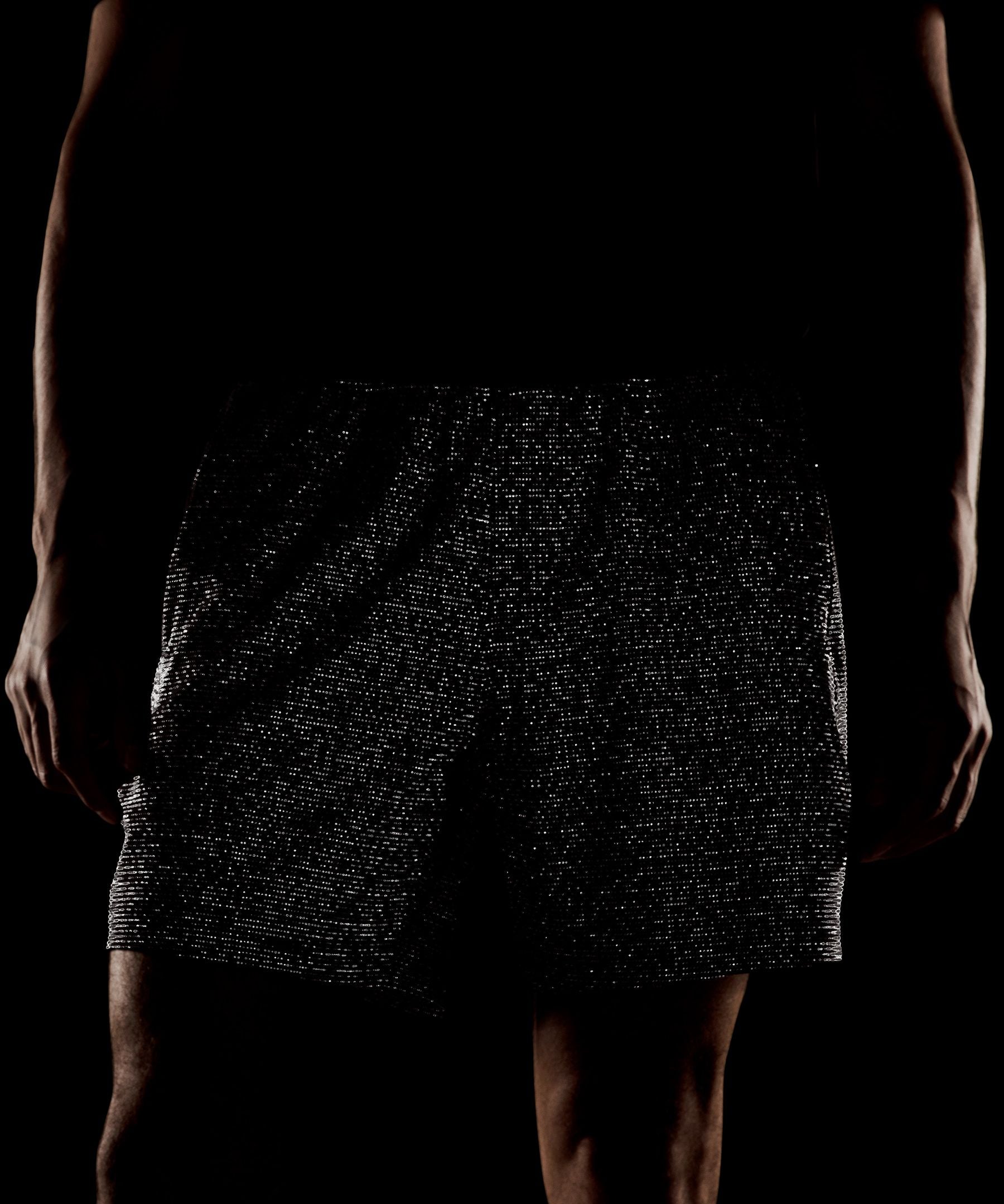 Lululemon Pace Breaker Reflective Linerless Knit Short 7"