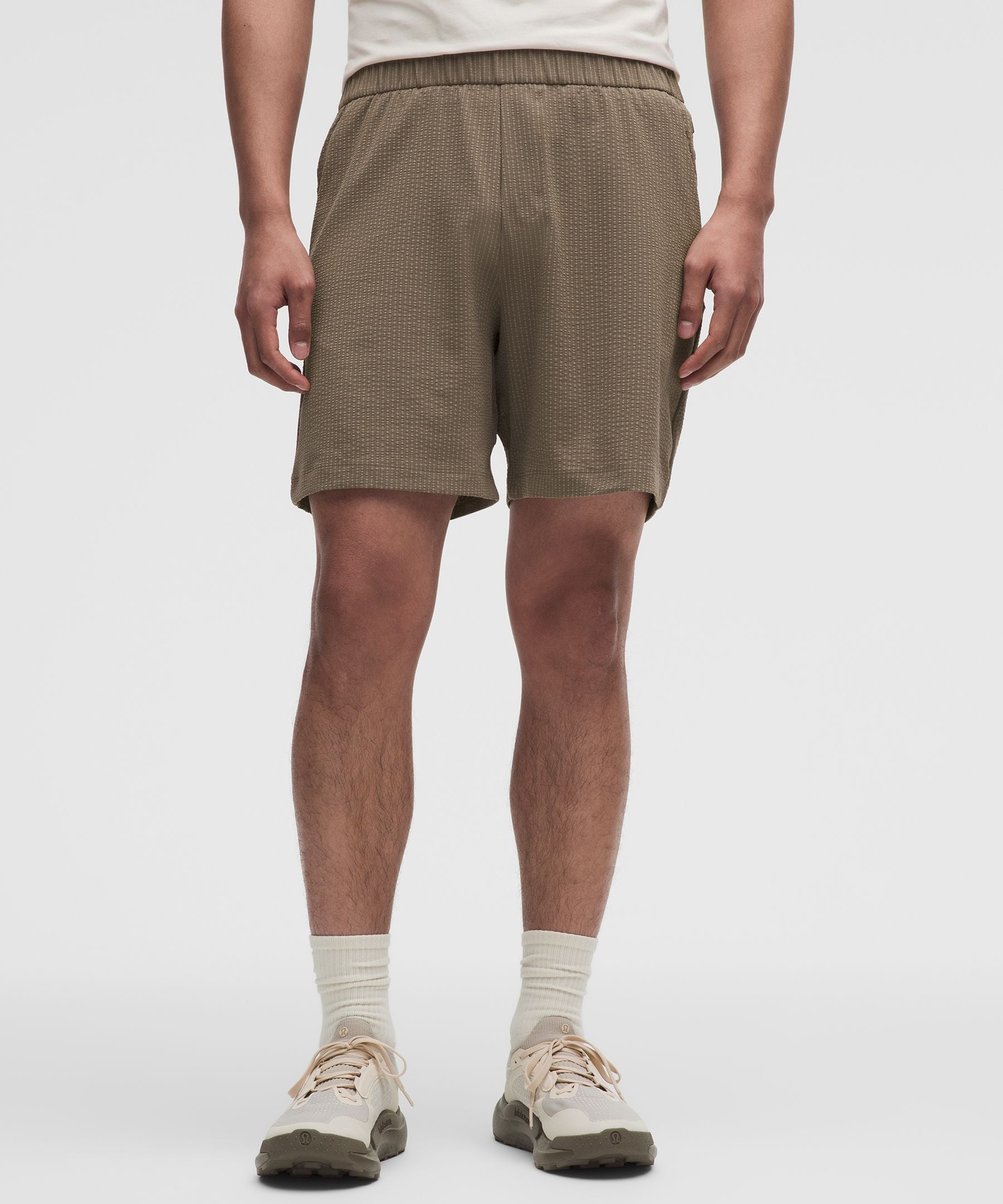 Lululemon ABC Textured WovenAir Pull-On Short 7"