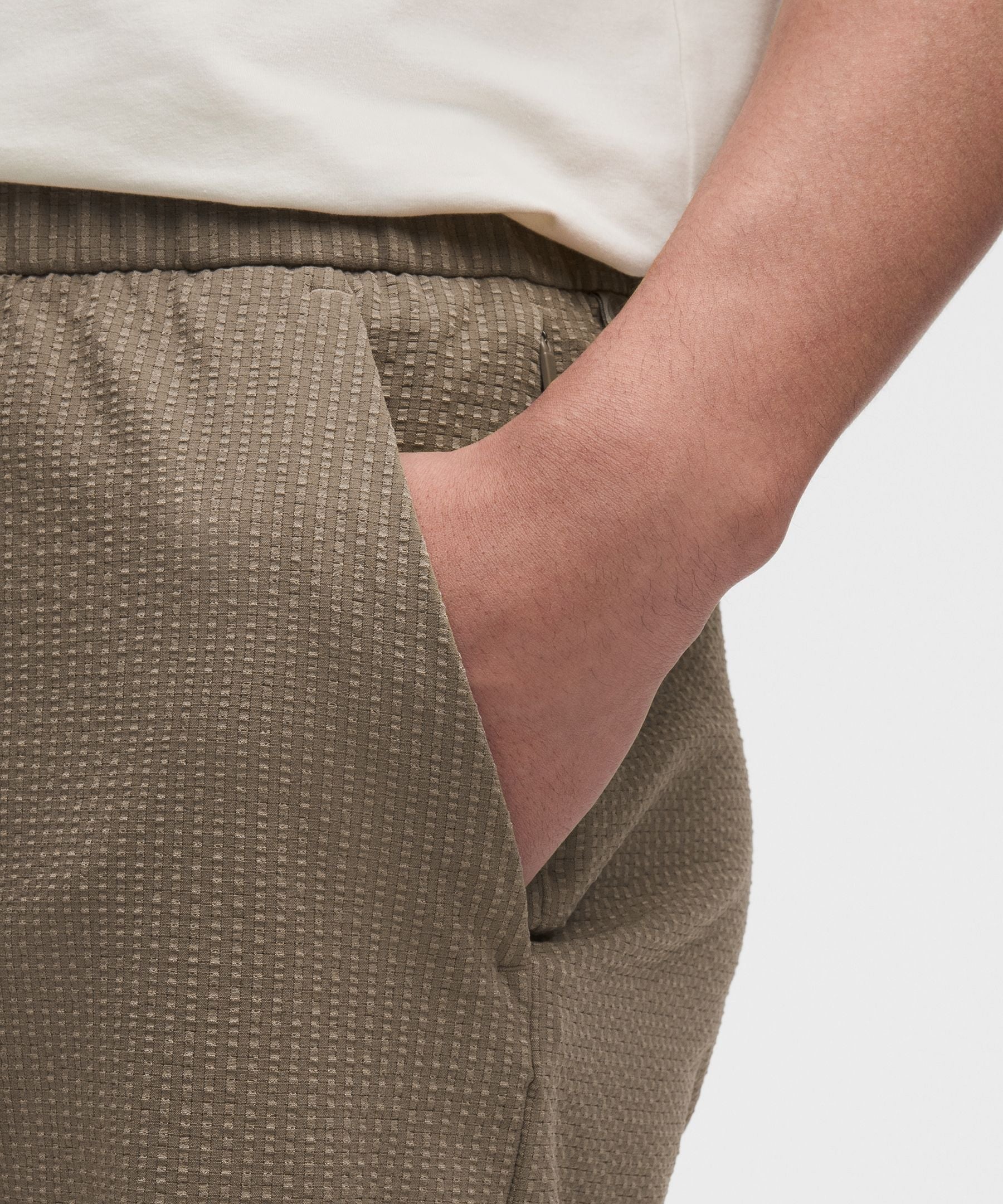 Lululemon ABC Textured WovenAir Pull-On Short 7"