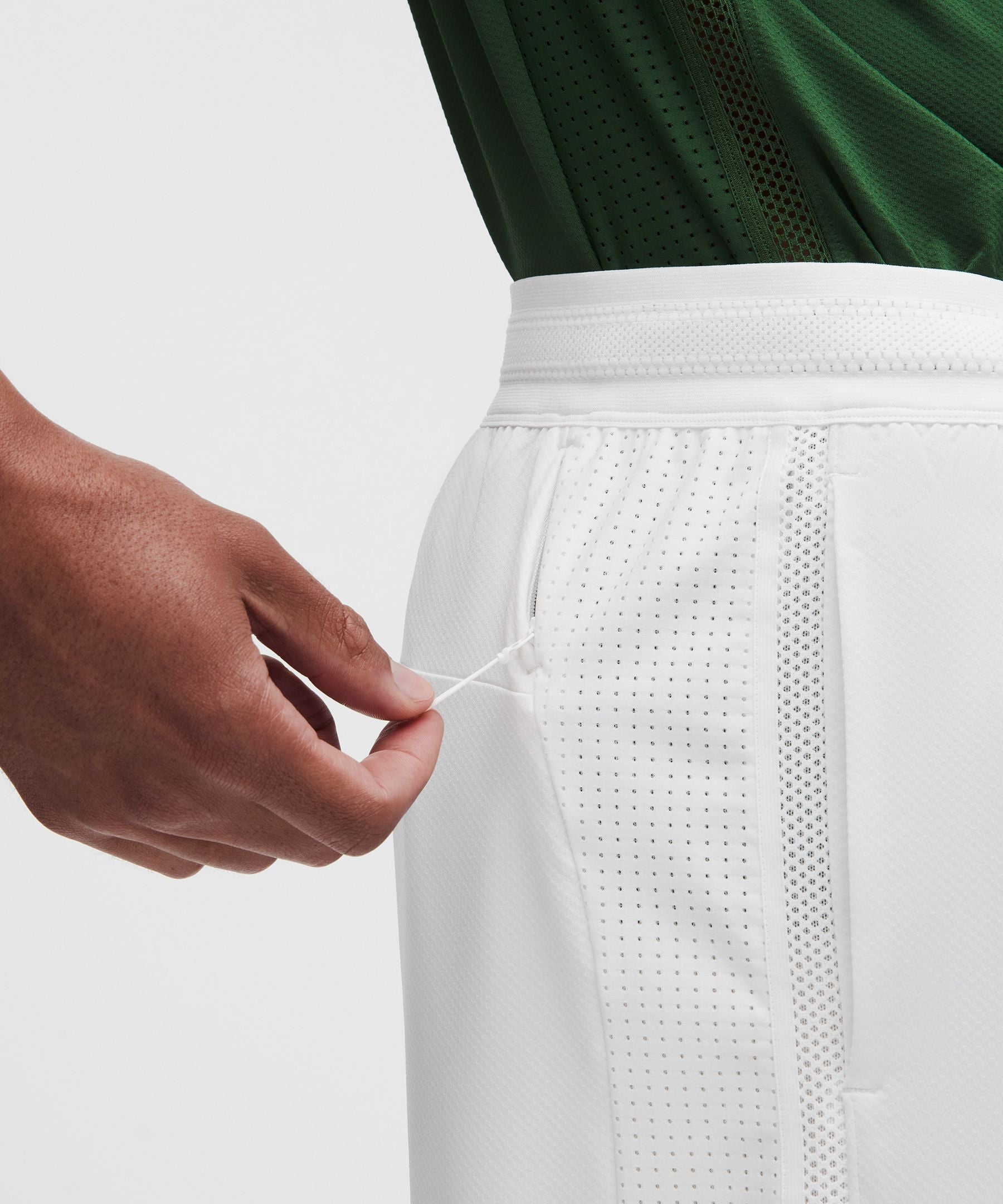Lululemon Mesh-Panelled Tennis Short 7"