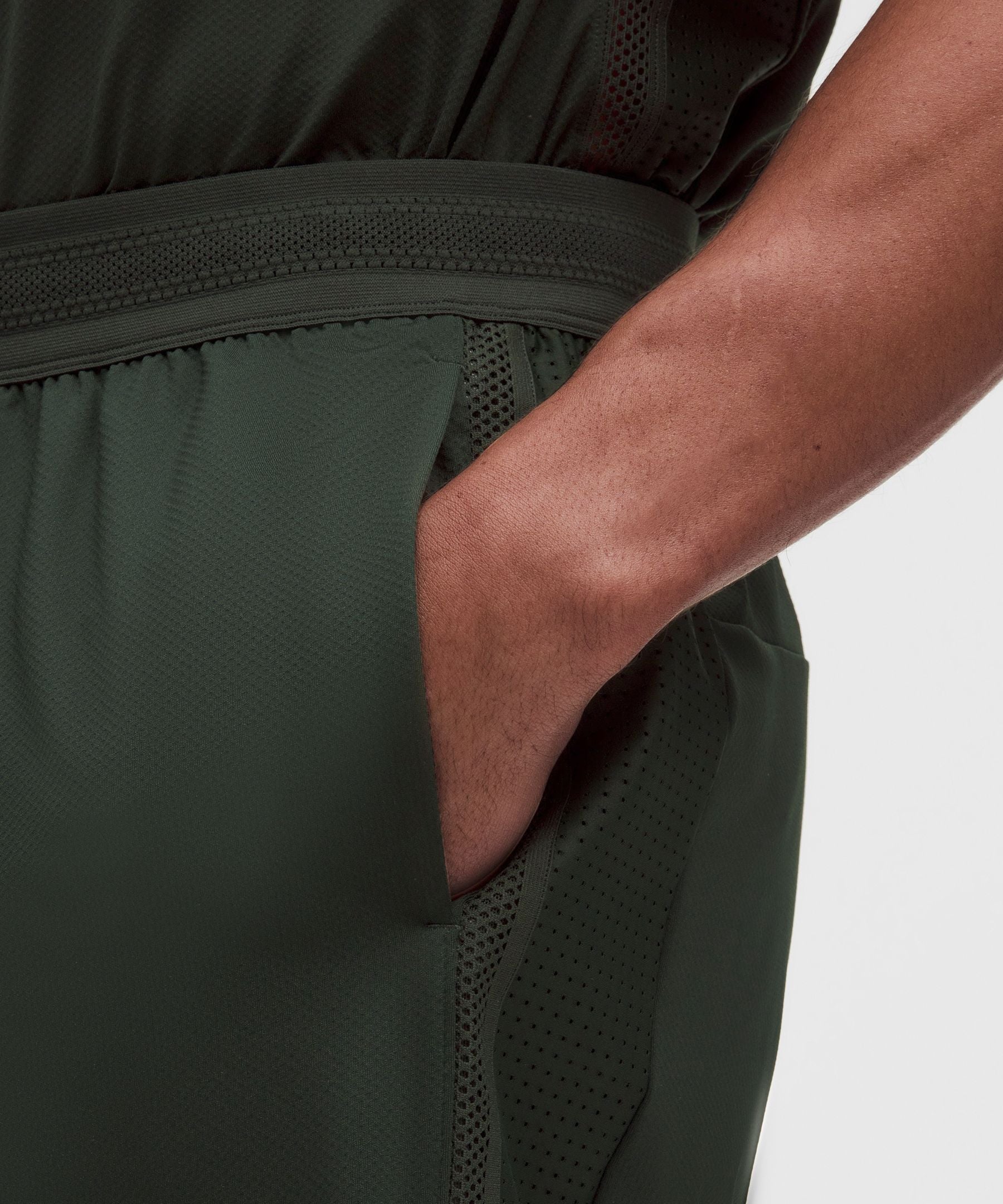 Lululemon Mesh-Panelled Tennis Short 7"