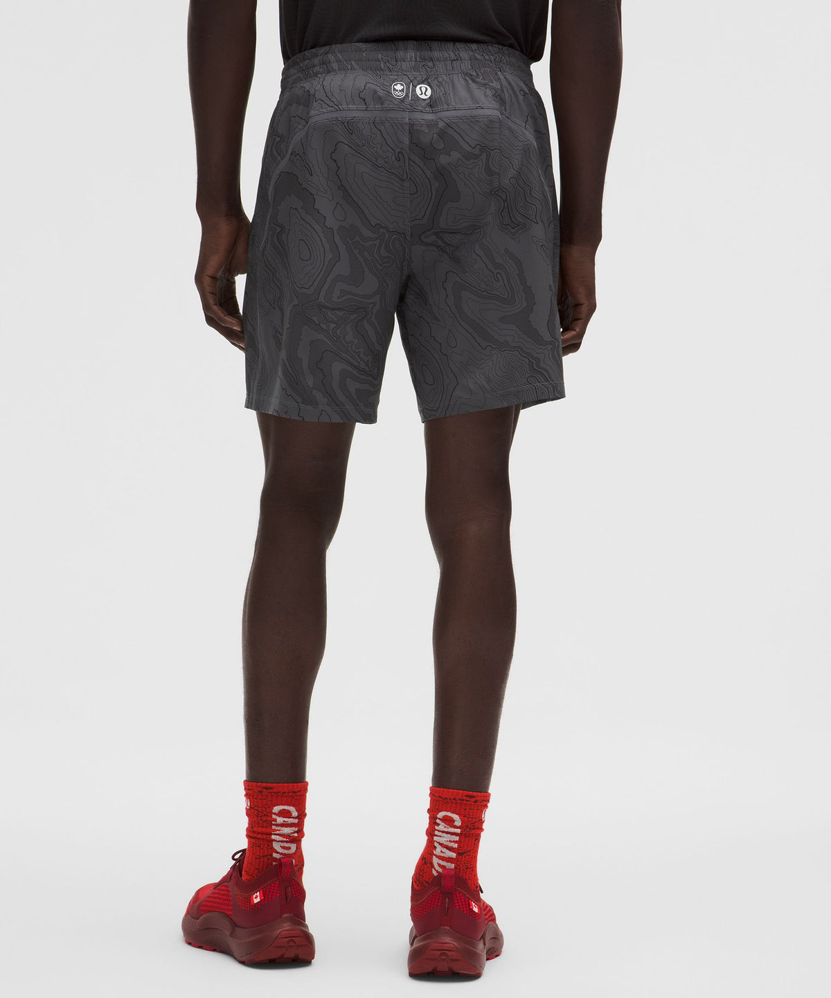 Lululemon Team Canada Pace Breaker Linerless Short 7" *COC Logo