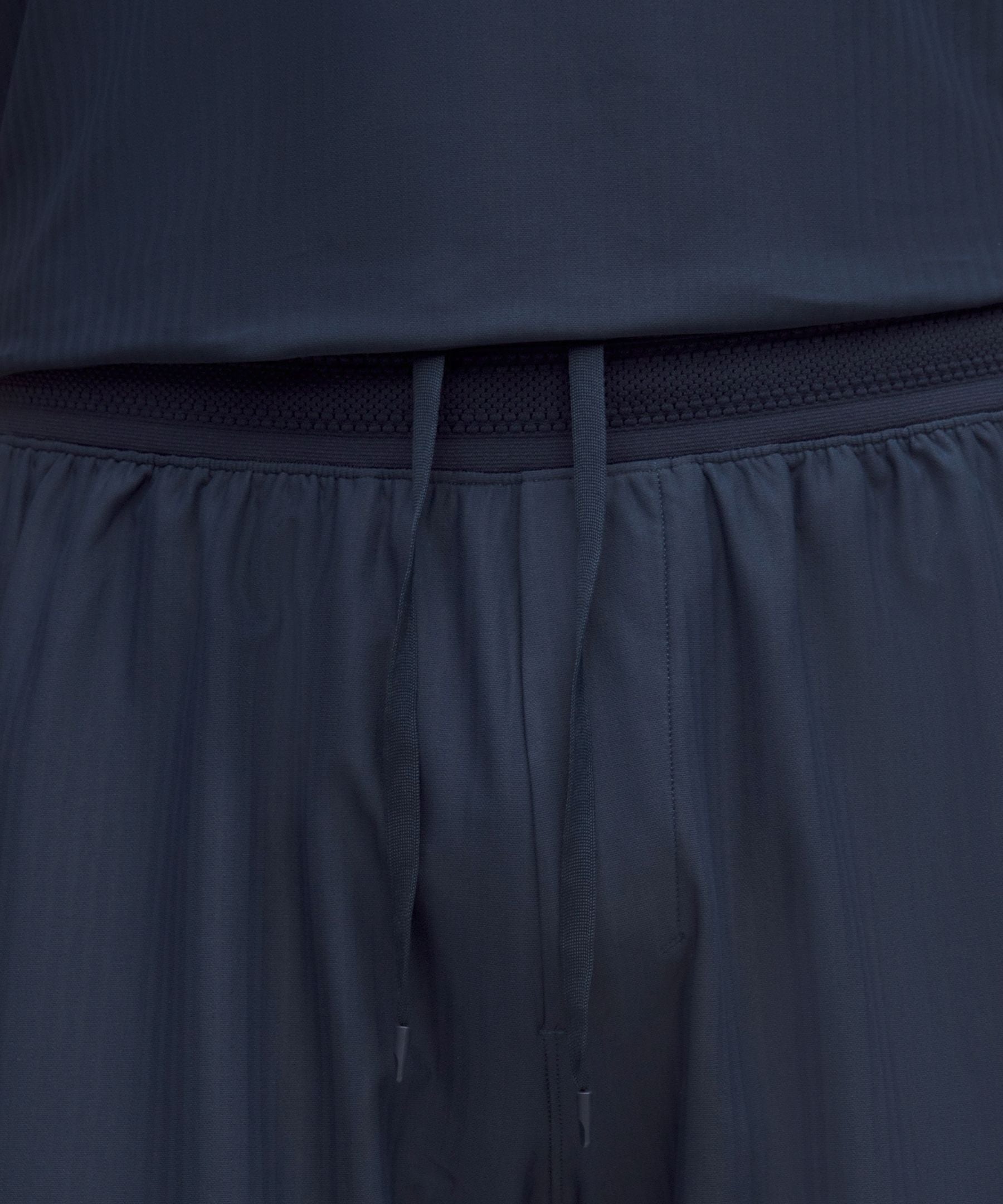Lululemon Striped Mesh Tennis Short 7"