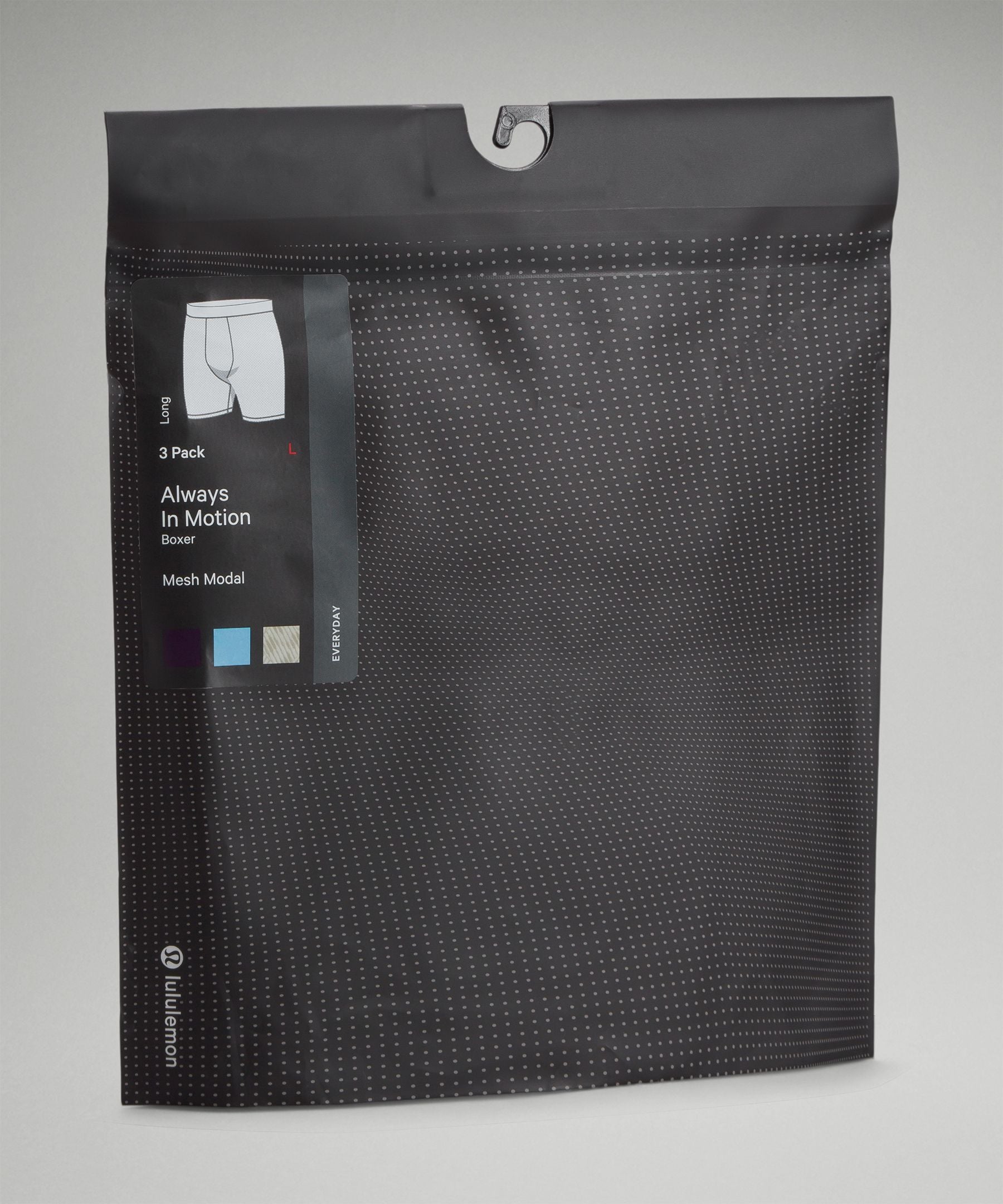 Lululemon Always In Motion Long Mesh Boxer 7" *3 Pack