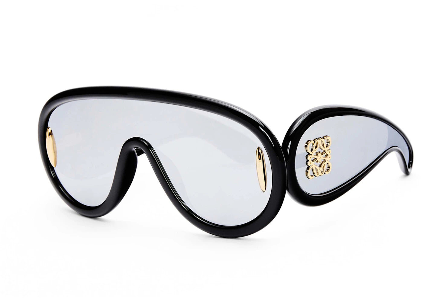 loewe wave mask sunglasses (intl. fit) black