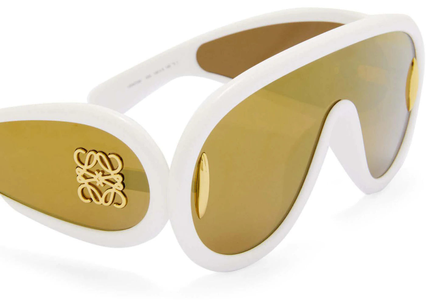 Loewe Wave Mask Sunglasses Ivory G000487X01 2110
