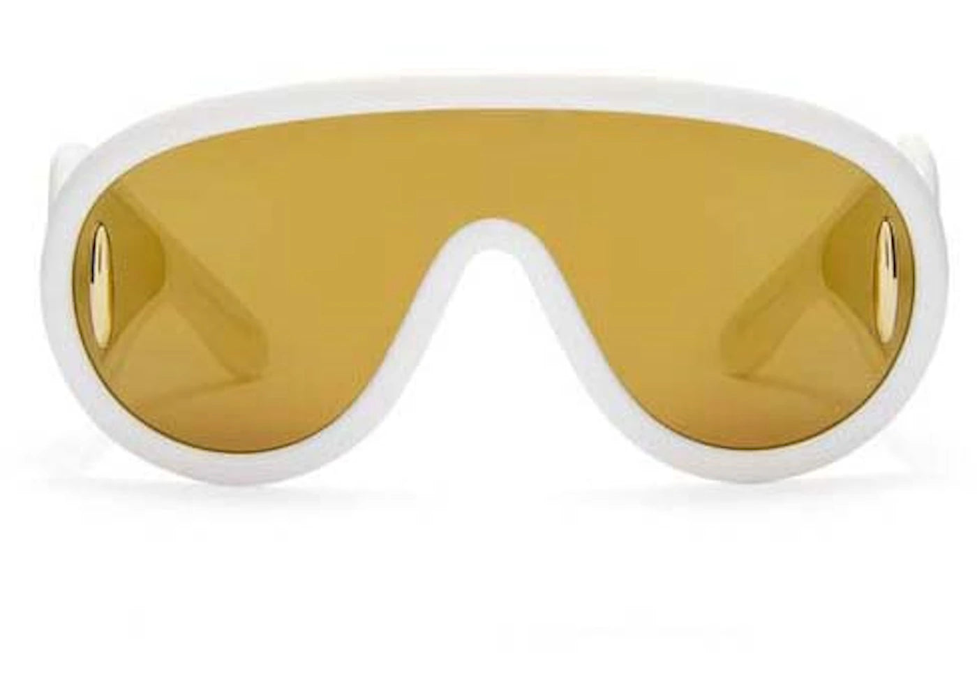 loewe wave mask sunglasses ivory (g000487x01 2110)