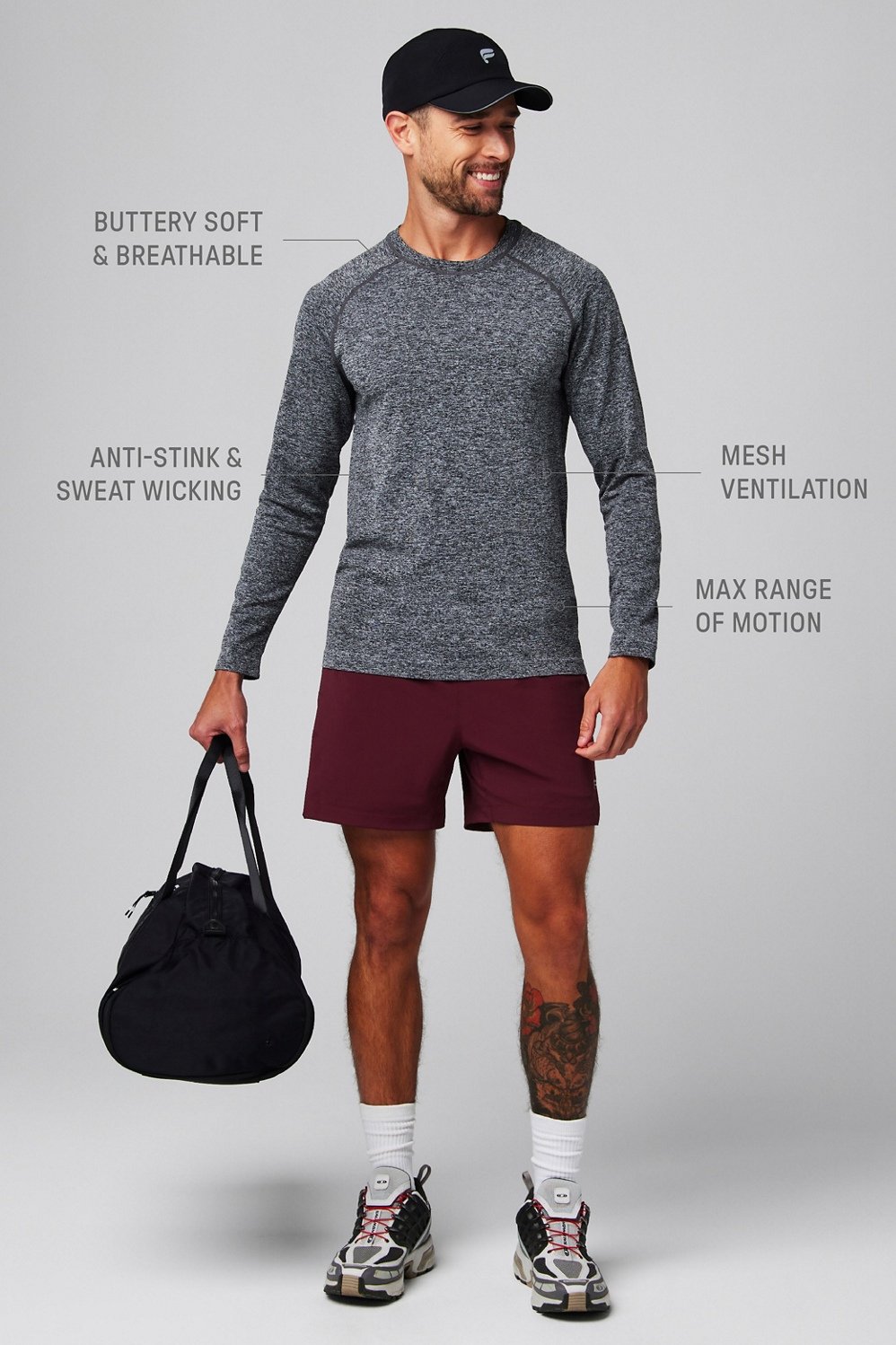 Fabletics The Training Day Long Sleeve Tee