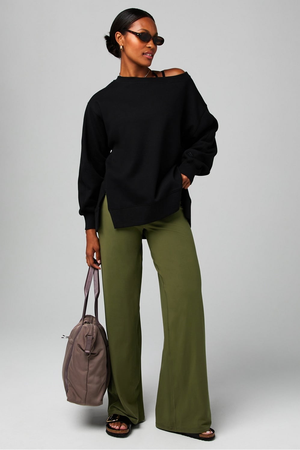Fabletics Cozy Fleece Oversized Sweatshirt