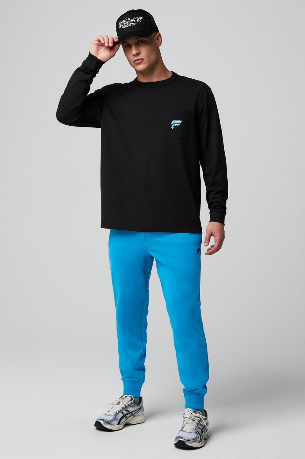 Fabletics The R&R Long Sleeve Pocket Tee