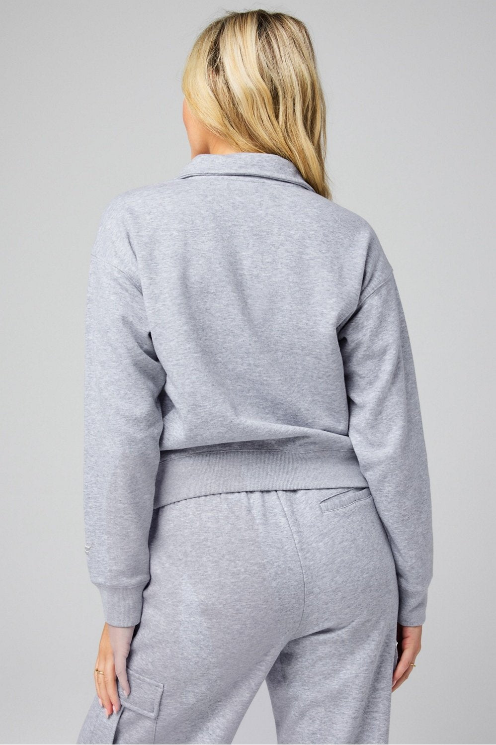 Fabletics Cozy Fleece Half Zip Sweatshirt