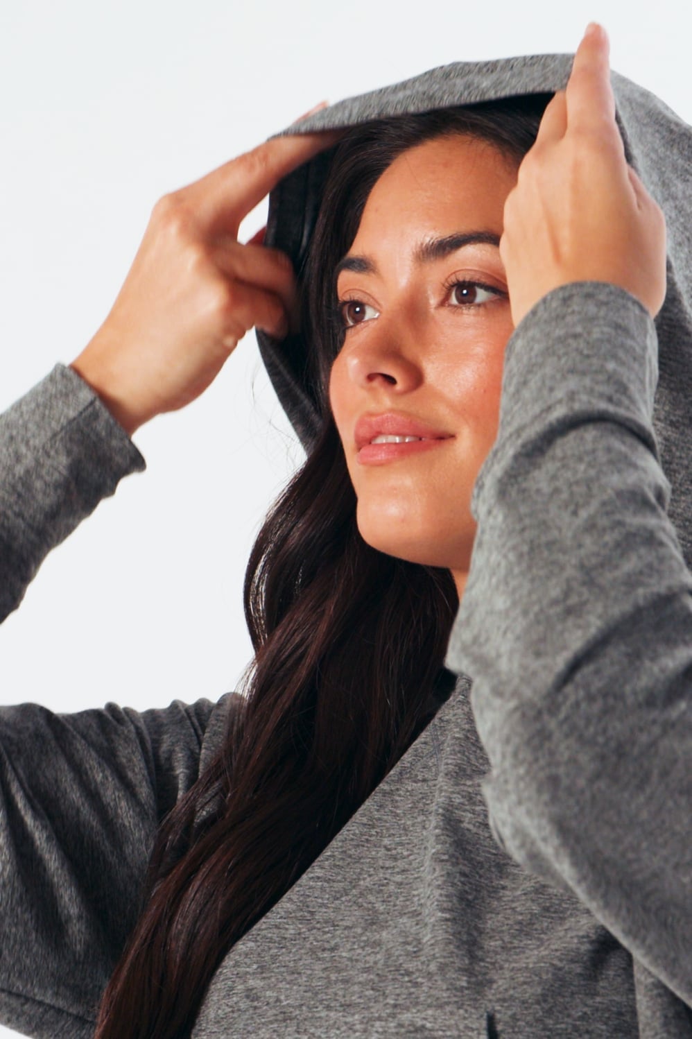 Fabletics Cloud Jersey Cropped Hoodie