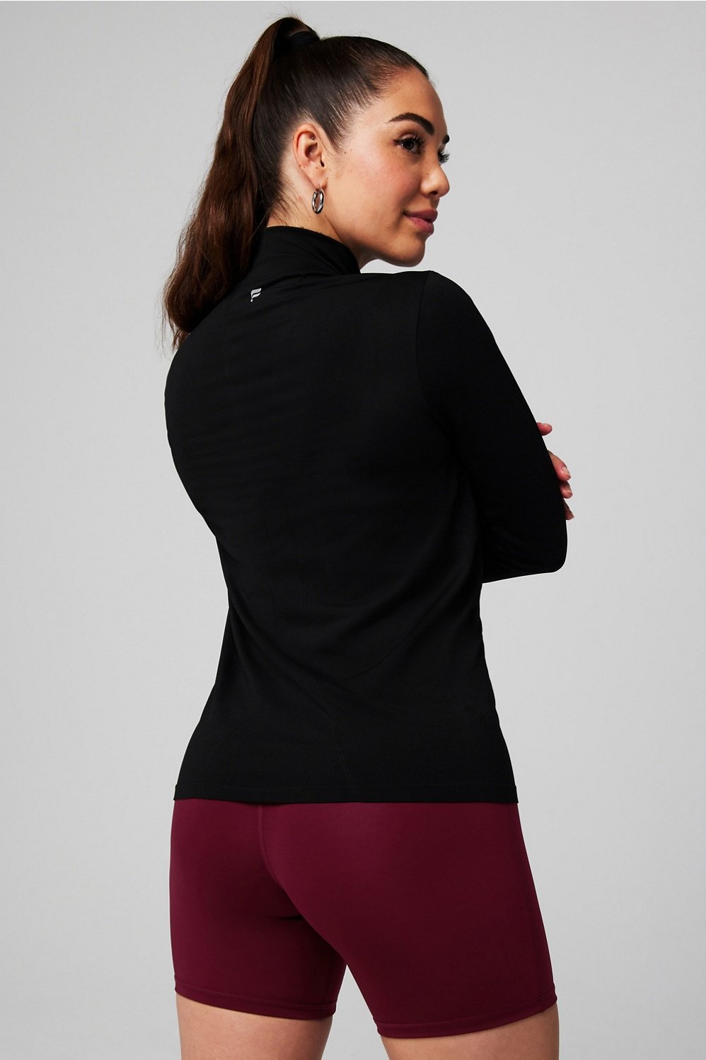 Fabletics Feather Tech+ Half-Zip Top