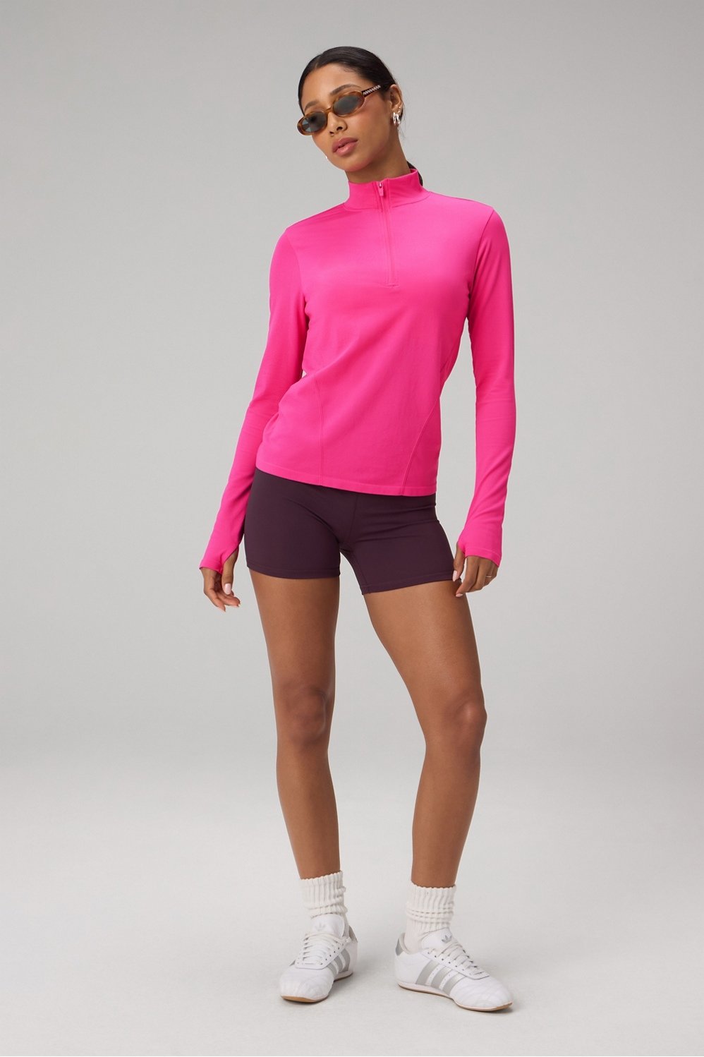Fabletics Feather Tech+ Half-Zip Top