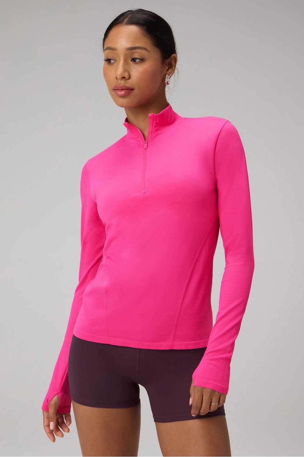 Fabletics Feather Tech+ Half-Zip Top