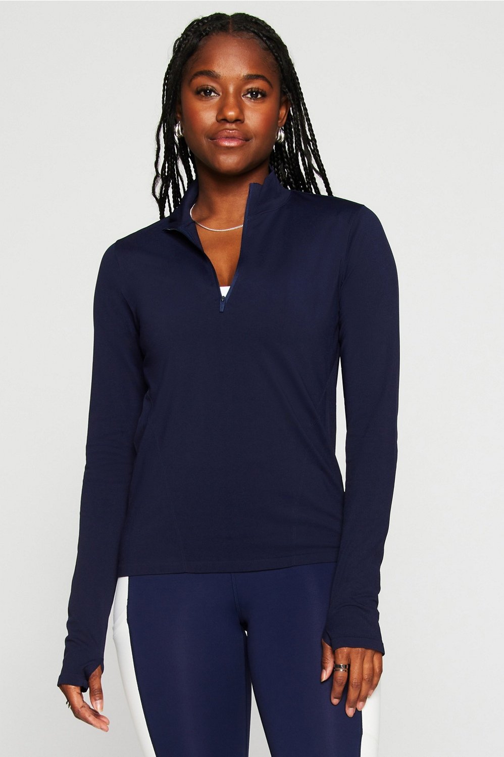 Fabletics Feather Tech+ Half-Zip Top