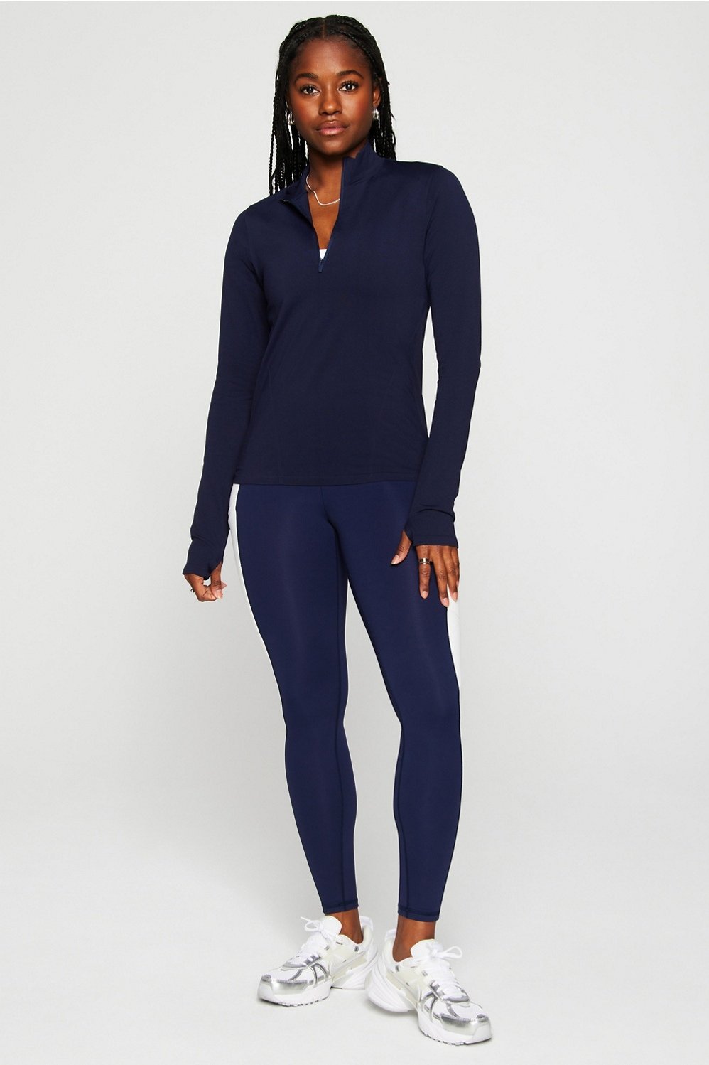 Fabletics Feather Tech+ Half-Zip Top