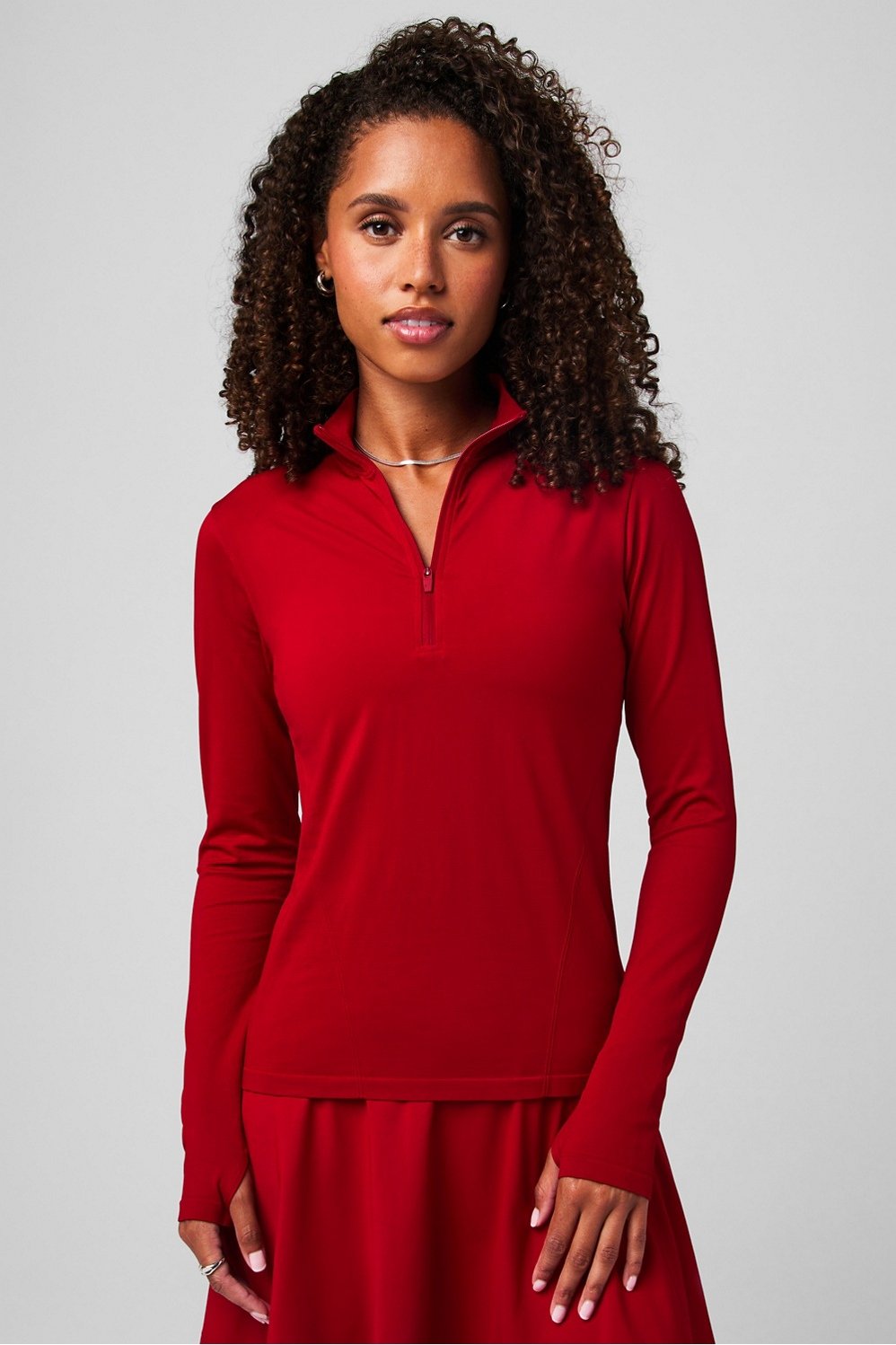Fabletics Feather Tech+ Half-Zip Top