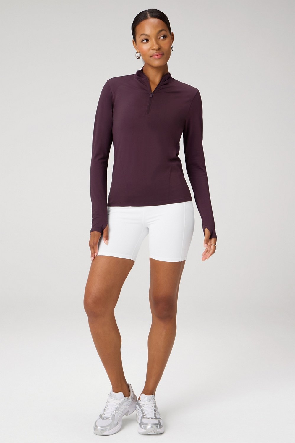 Fabletics Feather Tech+ Half-Zip Top