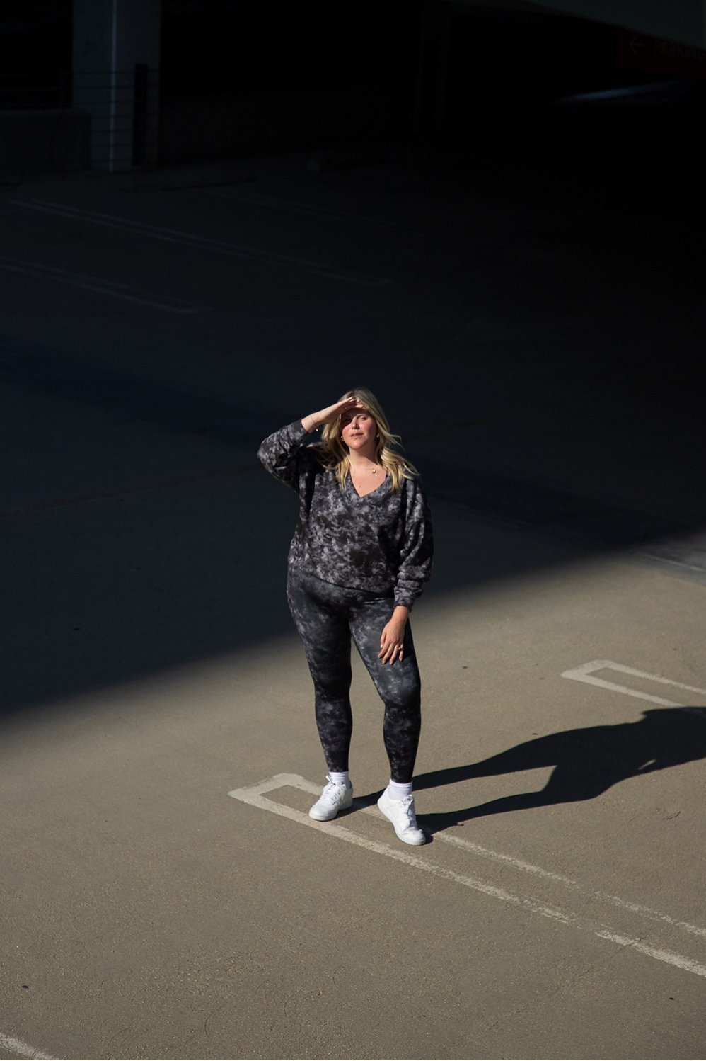 Fabletics Cozy Fleece V-Neck Sweatshirt