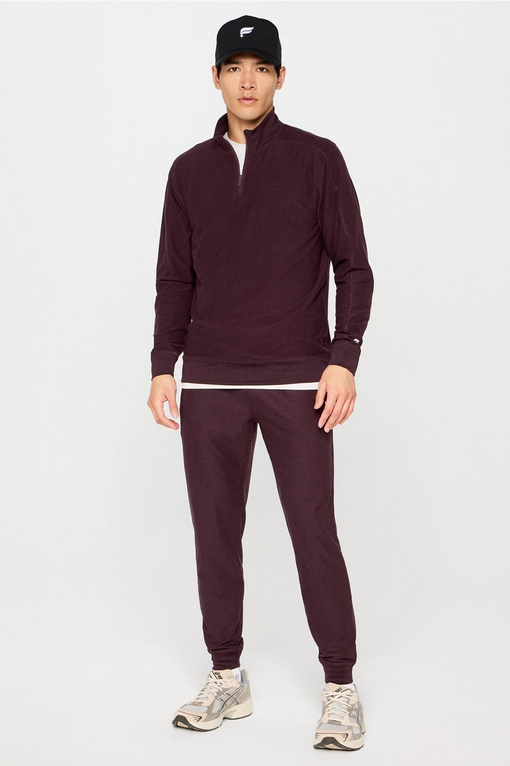 Fabletics The Cloud Jersey Quarter Zip