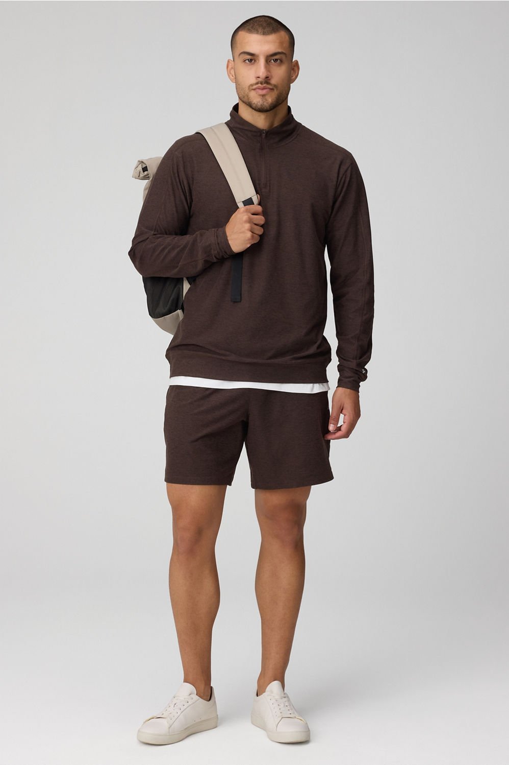Fabletics The Cloud Jersey Quarter Zip