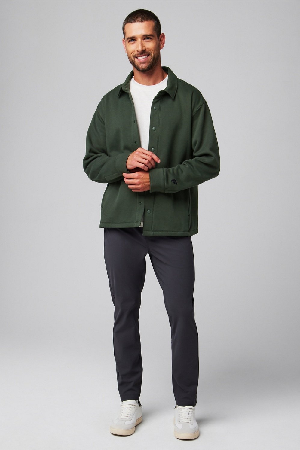 Fabletics The Go-To Shirt Jacket