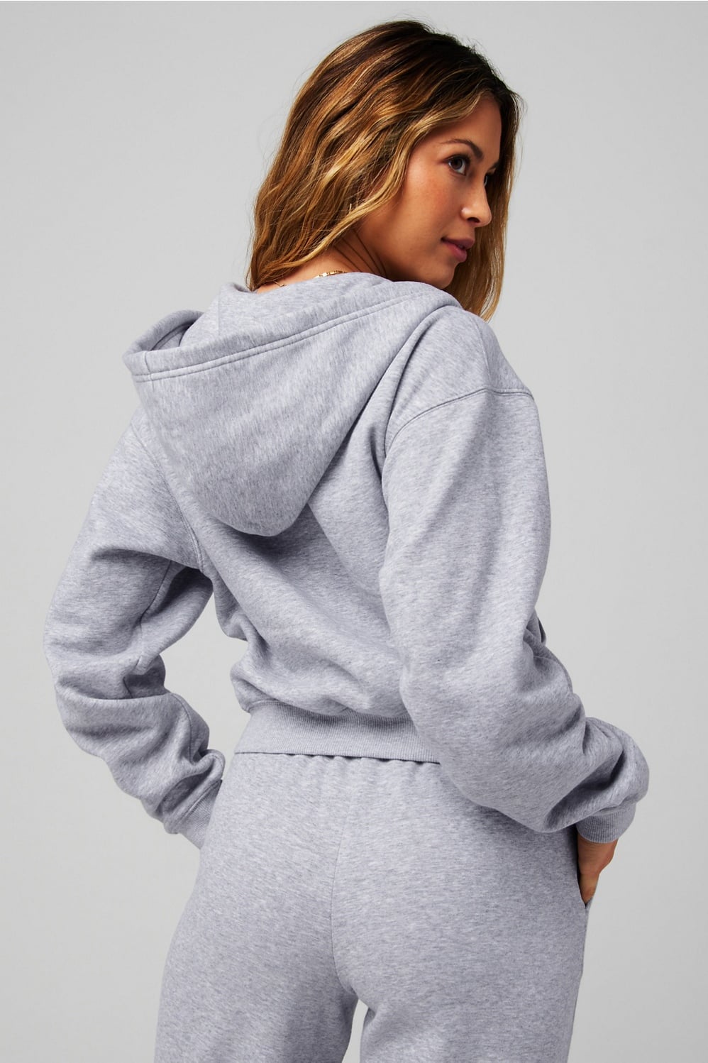 Fabletics Cozy Fleece Full Zip Hoodie