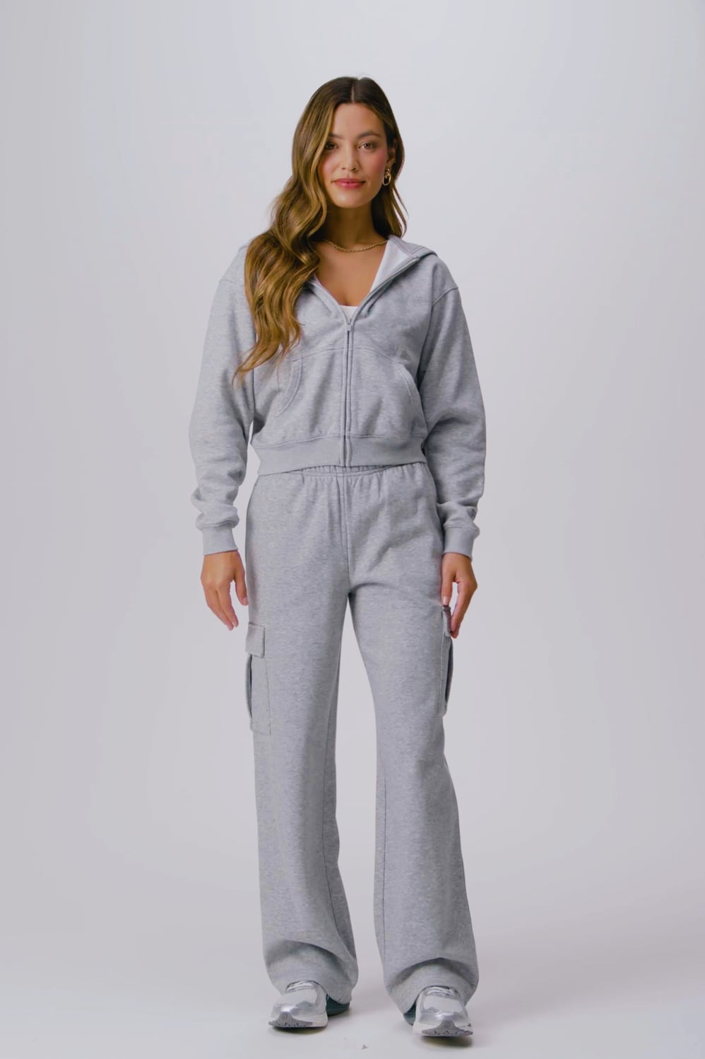 Fabletics Cozy Fleece Full Zip Hoodie