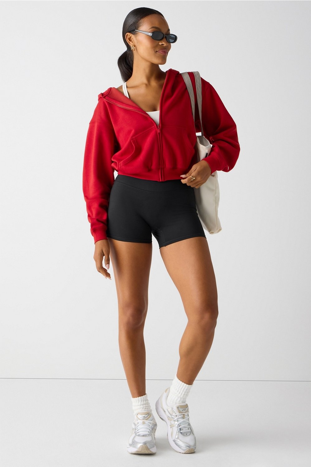 Fabletics Cozy Fleece Full Zip Hoodie