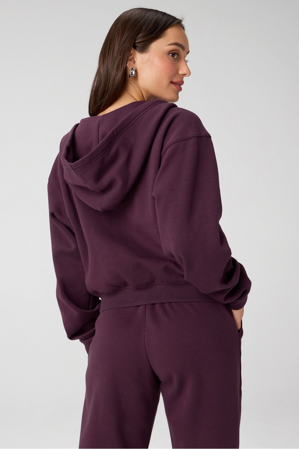 Fabletics Cozy Fleece Full Zip Hoodie